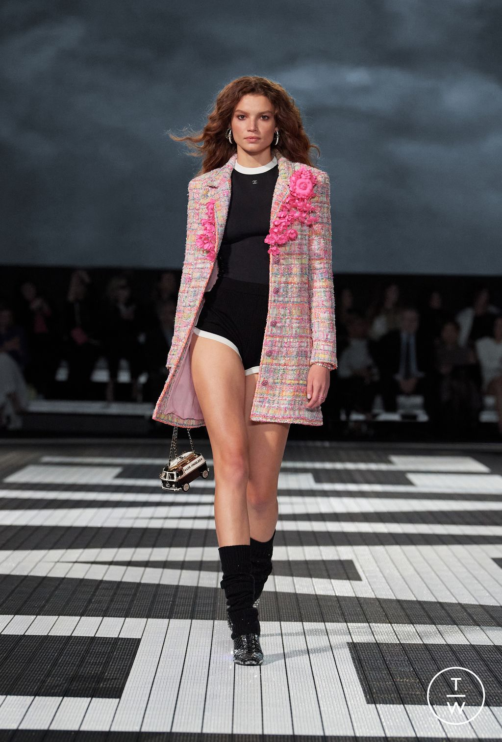 Fashion Week Paris Resort 2024 look 23 de la collection Chanel womenswear
