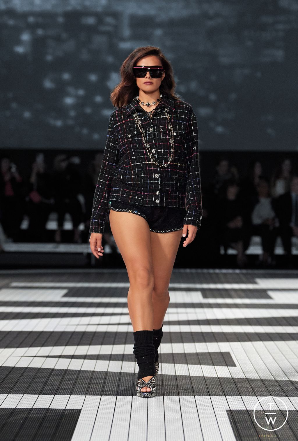 Fashion Week Paris Resort 2024 look 36 from the Chanel collection womenswear