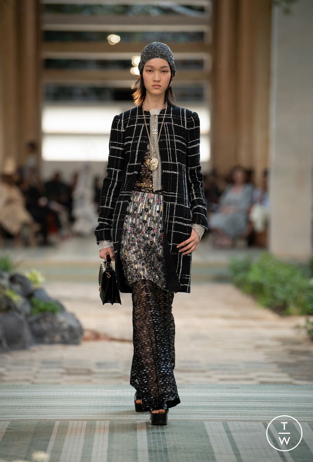 Fashion Week Paris Pre-Fall 2023 look 59 de la collection Chanel womenswear