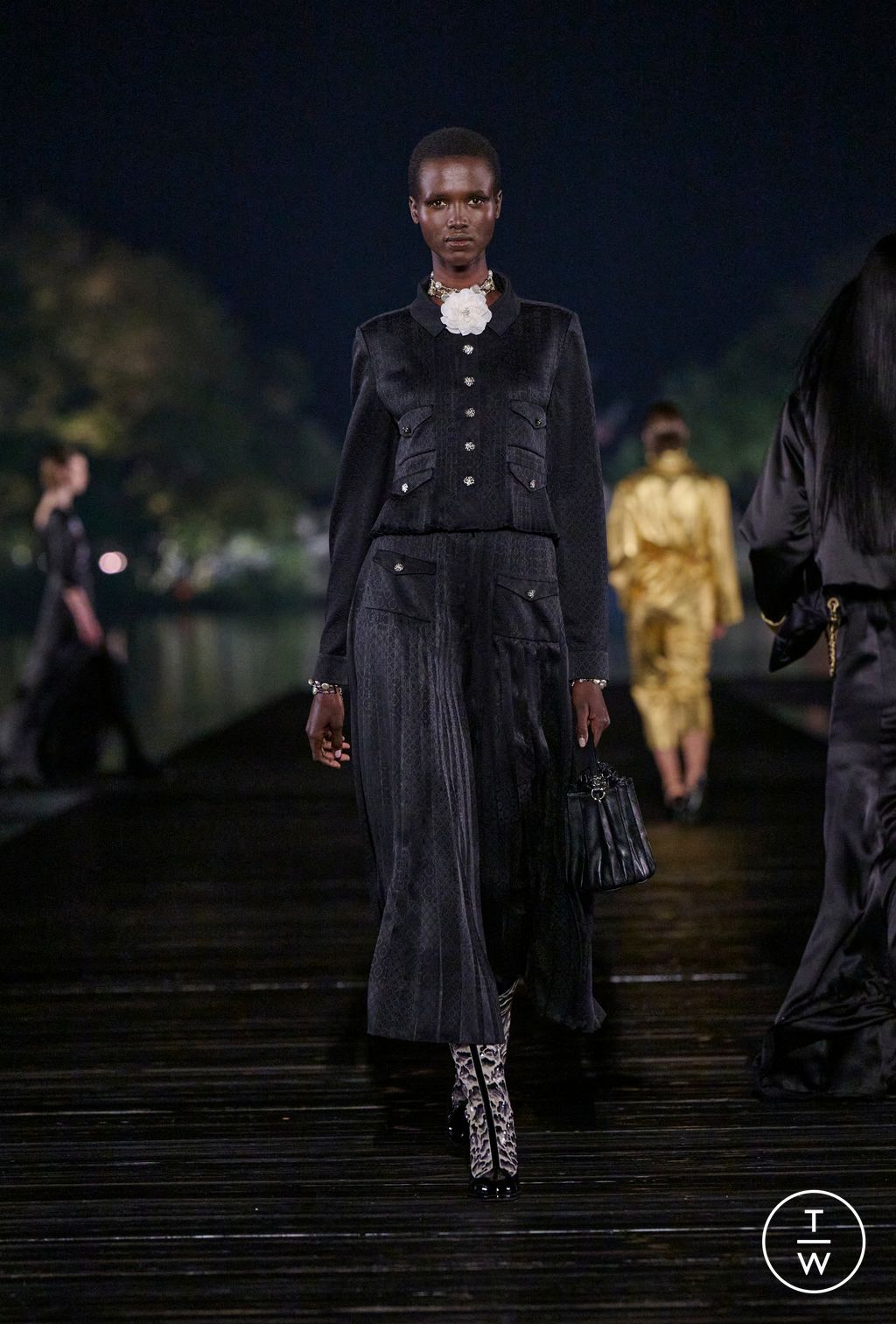 Fashion Week Paris Pre-Fall 2025 look 64 from the Chanel collection womenswear