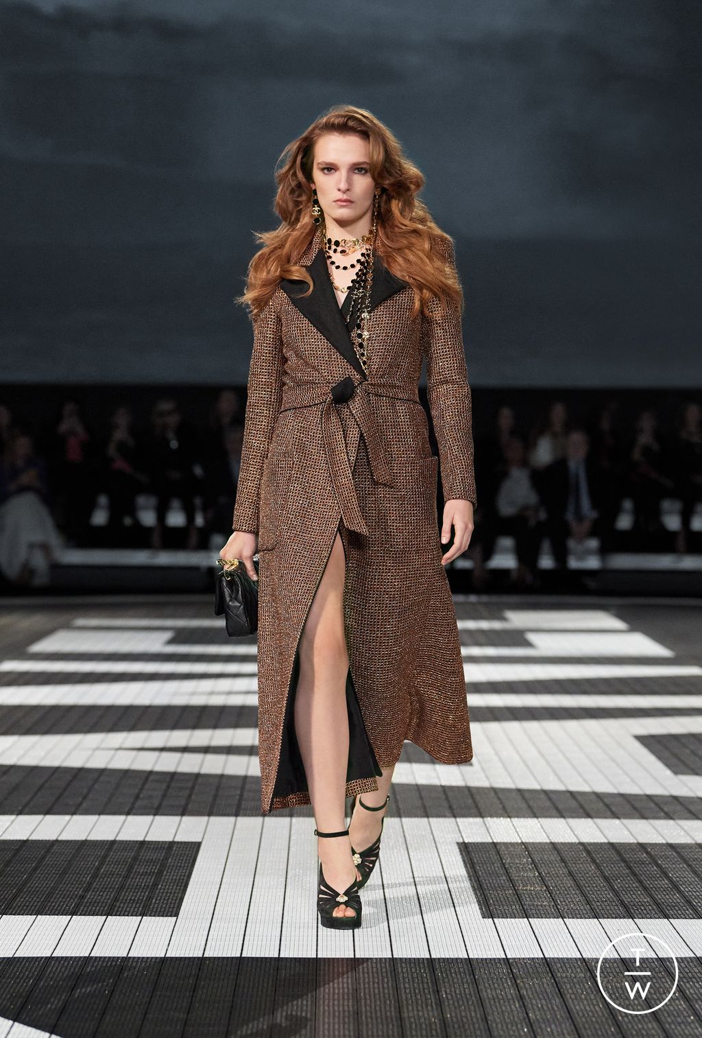 Fashion Week Paris Resort 2024 look 67 de la collection Chanel womenswear