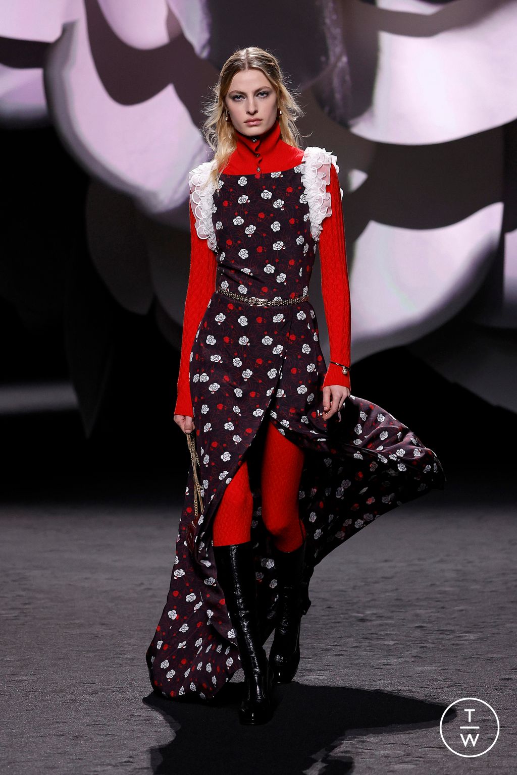 Fashion Week Paris Fall/Winter 2023 look 63 de la collection Chanel womenswear
