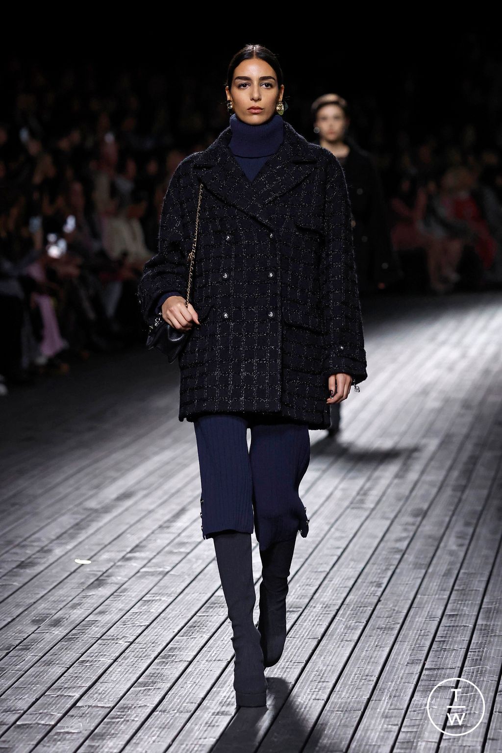 Fashion Week Paris Fall/Winter 2024 look 47 de la collection Chanel womenswear