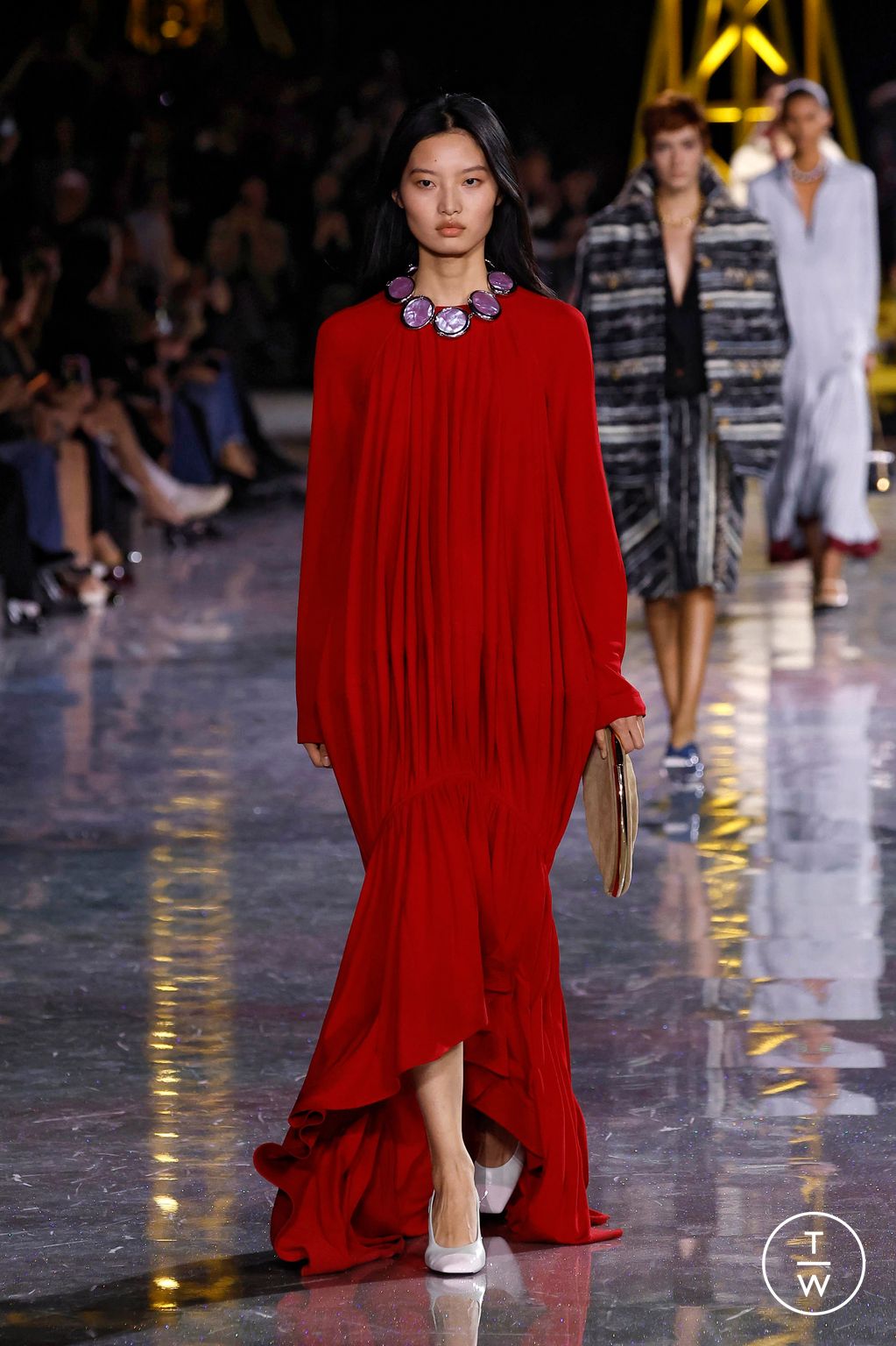 Fashion Week Paris Fall/Winter 2026 look 8 from the Chanel collection 女装