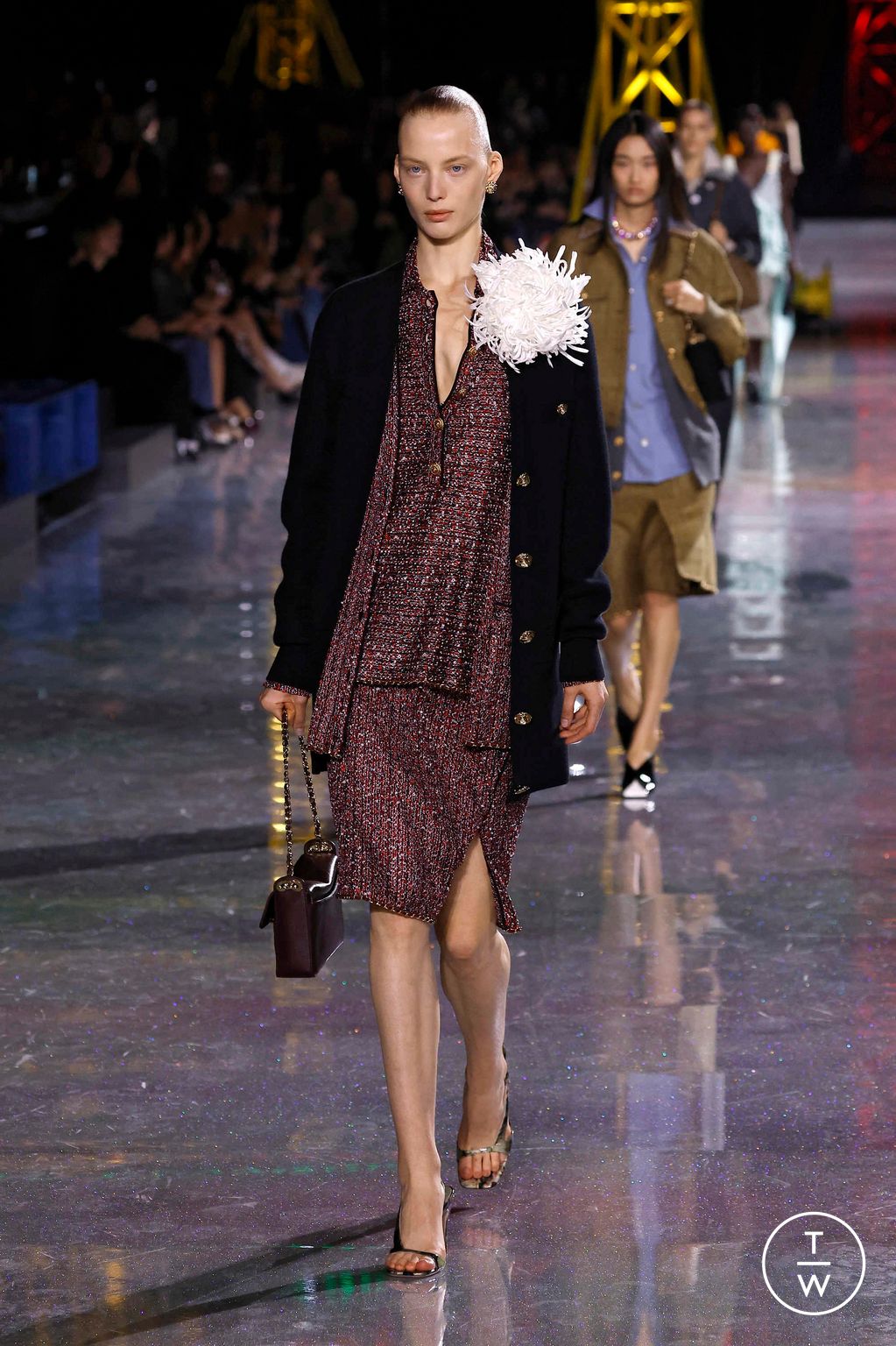 Fashion Week Paris Fall/Winter 2026 look 14 from the Chanel collection 女装