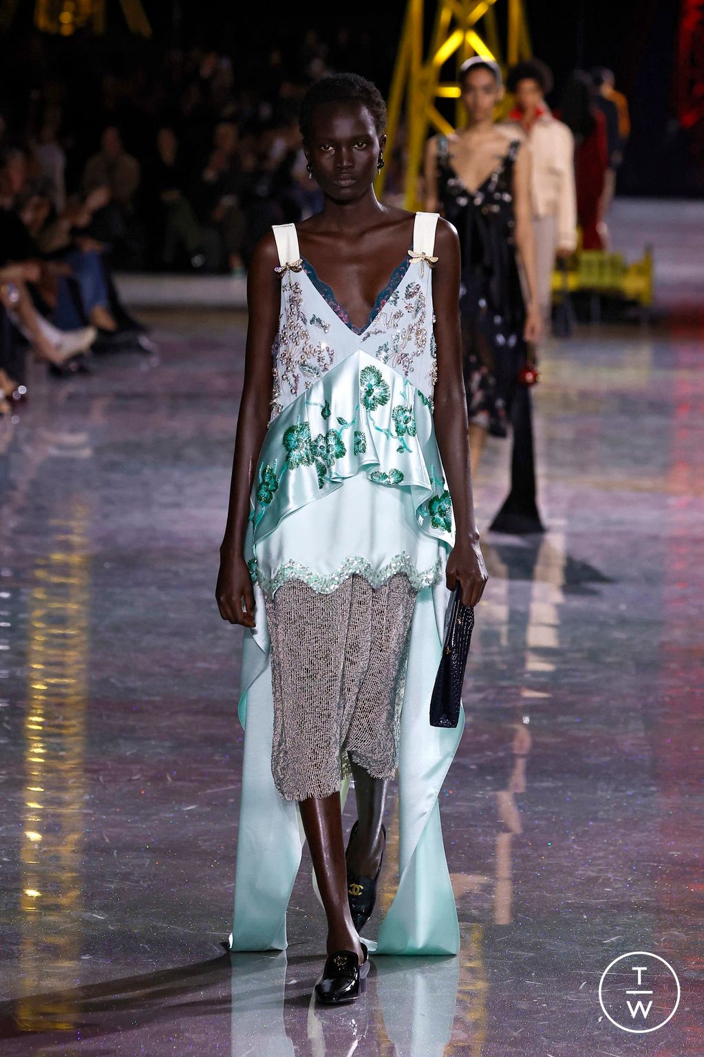 Fashion Week Paris Fall/Winter 2026 look 17 from the Chanel collection 女装