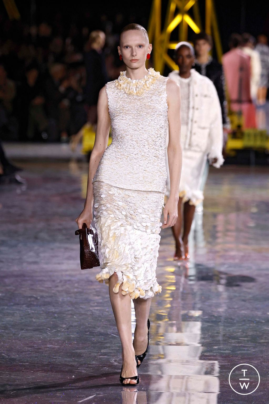 Fashion Week Paris Fall/Winter 2026 look 21 from the Chanel collection 女装