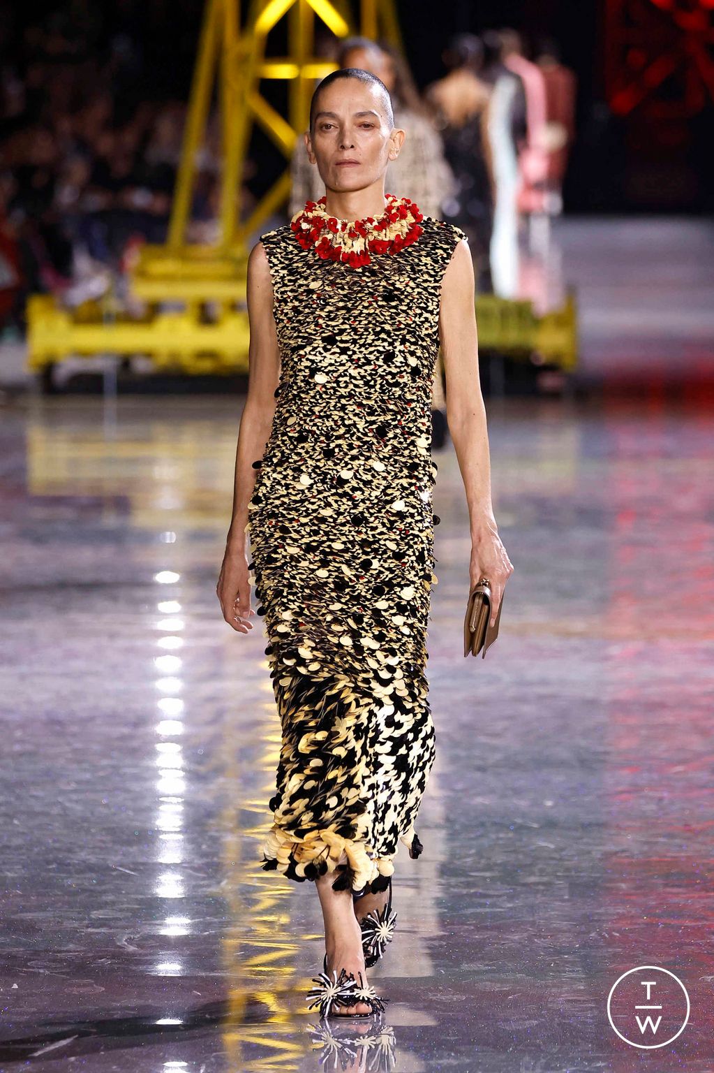 Fashion Week Paris Fall/Winter 2026 look 24 from the Chanel collection 女装