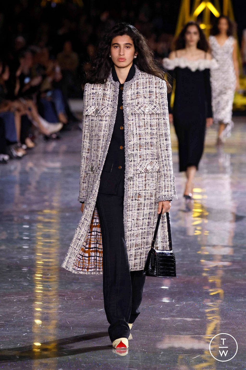 Fashion Week Paris Fall/Winter 2026 look 39 from the Chanel collection 女装