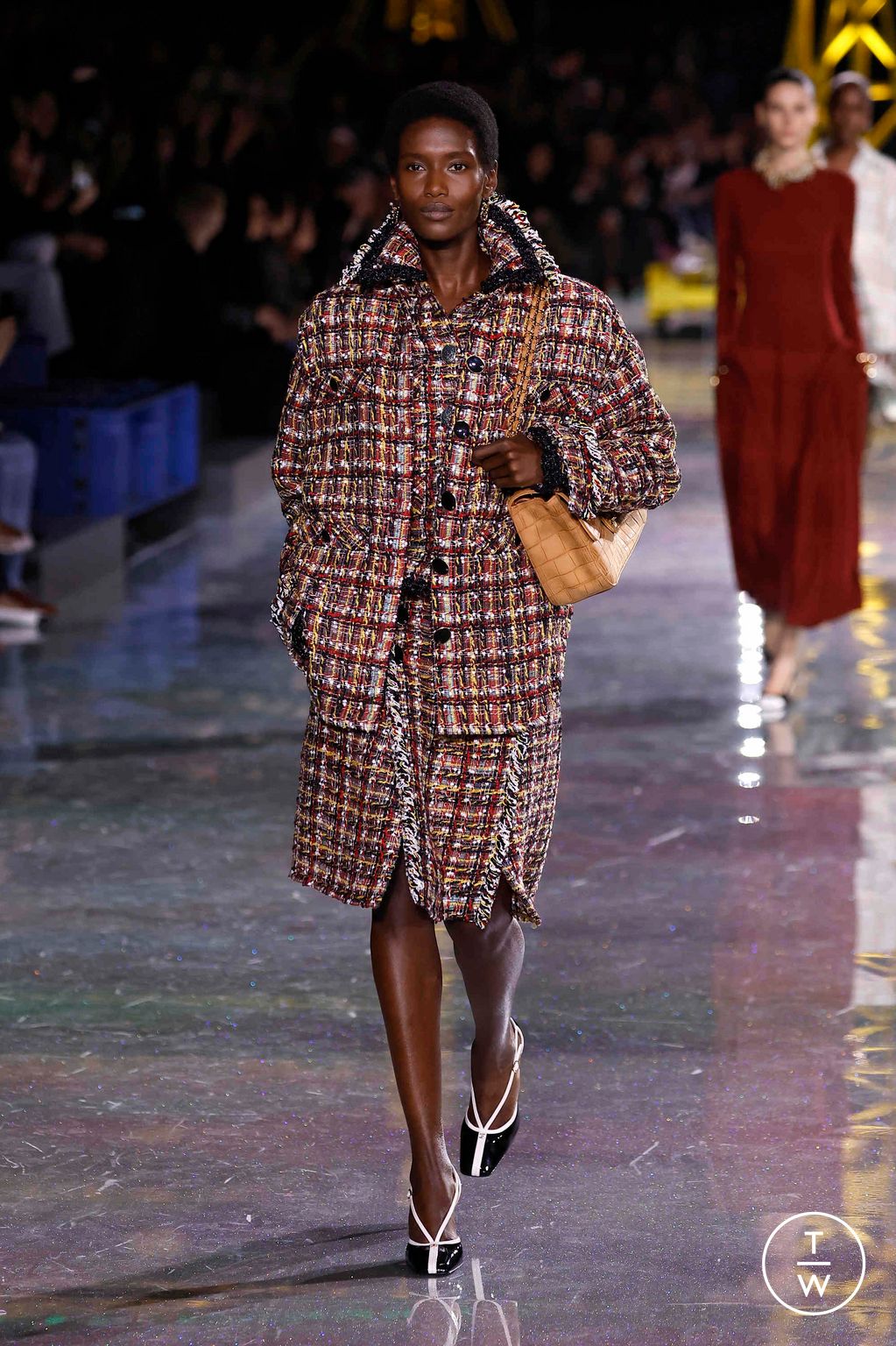 Fashion Week Paris Fall/Winter 2026 look 43 from the Chanel collection 女装