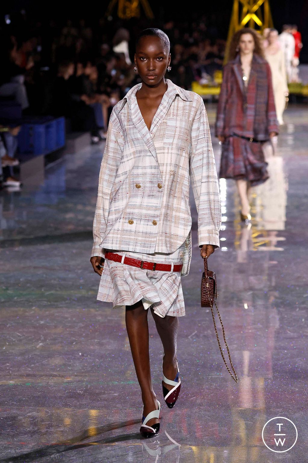Fashion Week Paris Fall/Winter 2026 look 45 from the Chanel collection 女装