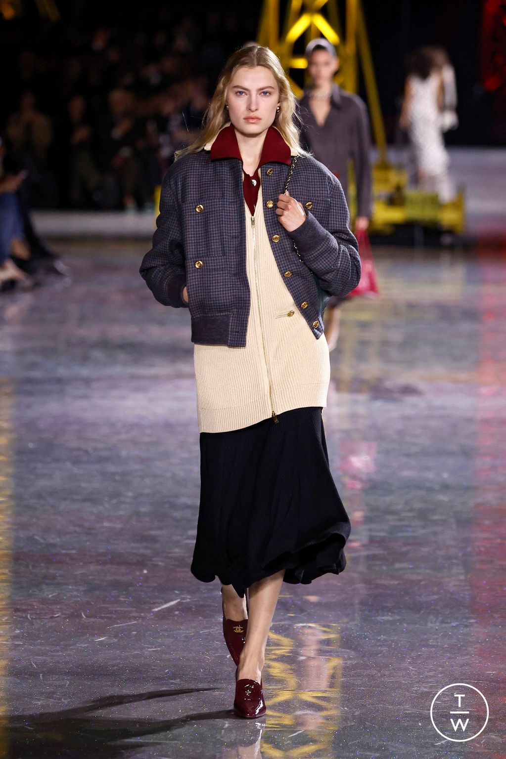 Fashion Week Paris Fall/Winter 2026 look 49 from the Chanel collection 女装