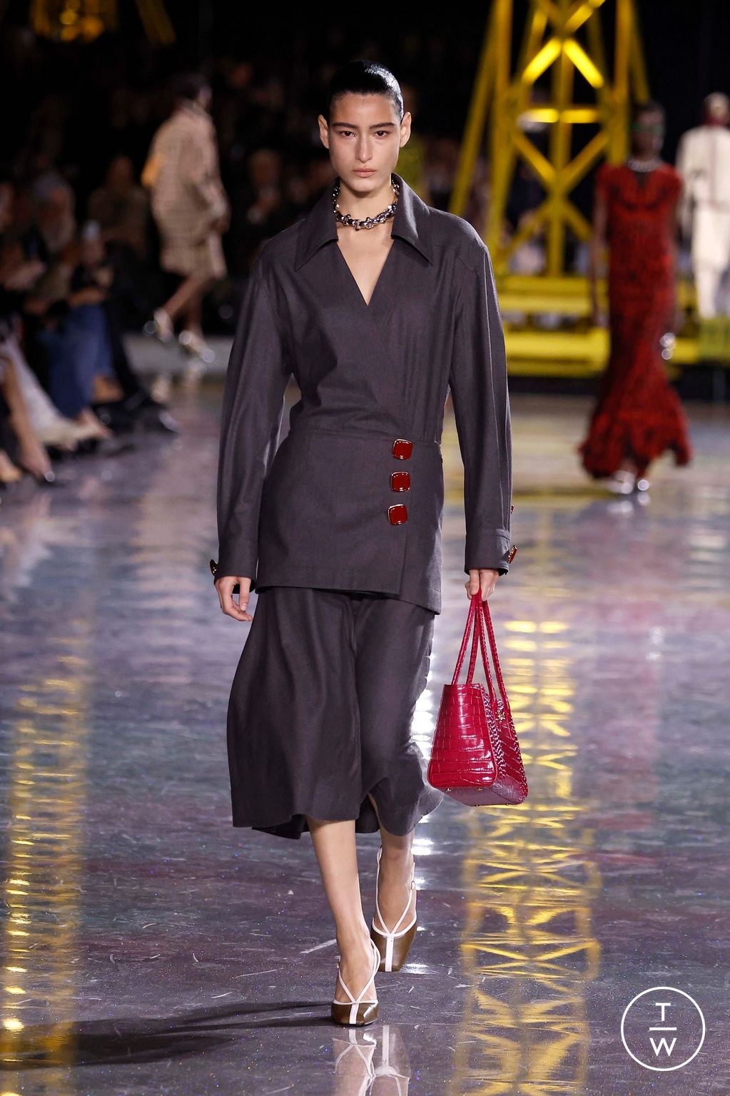 Fashion Week Paris Fall/Winter 2026 look 50 from the Chanel collection 女装