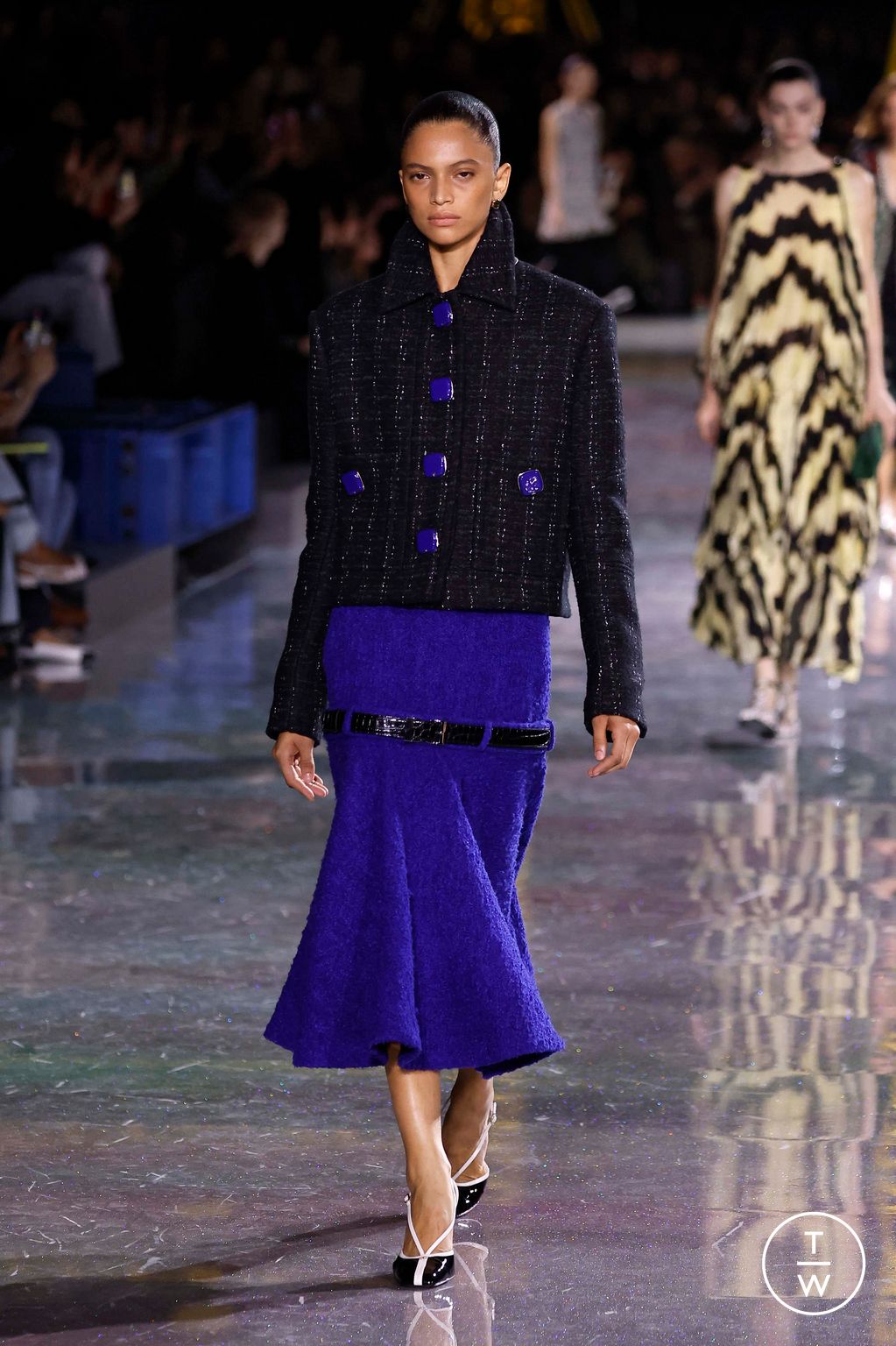 Fashion Week Paris Fall/Winter 2026 look 54 from the Chanel collection 女装