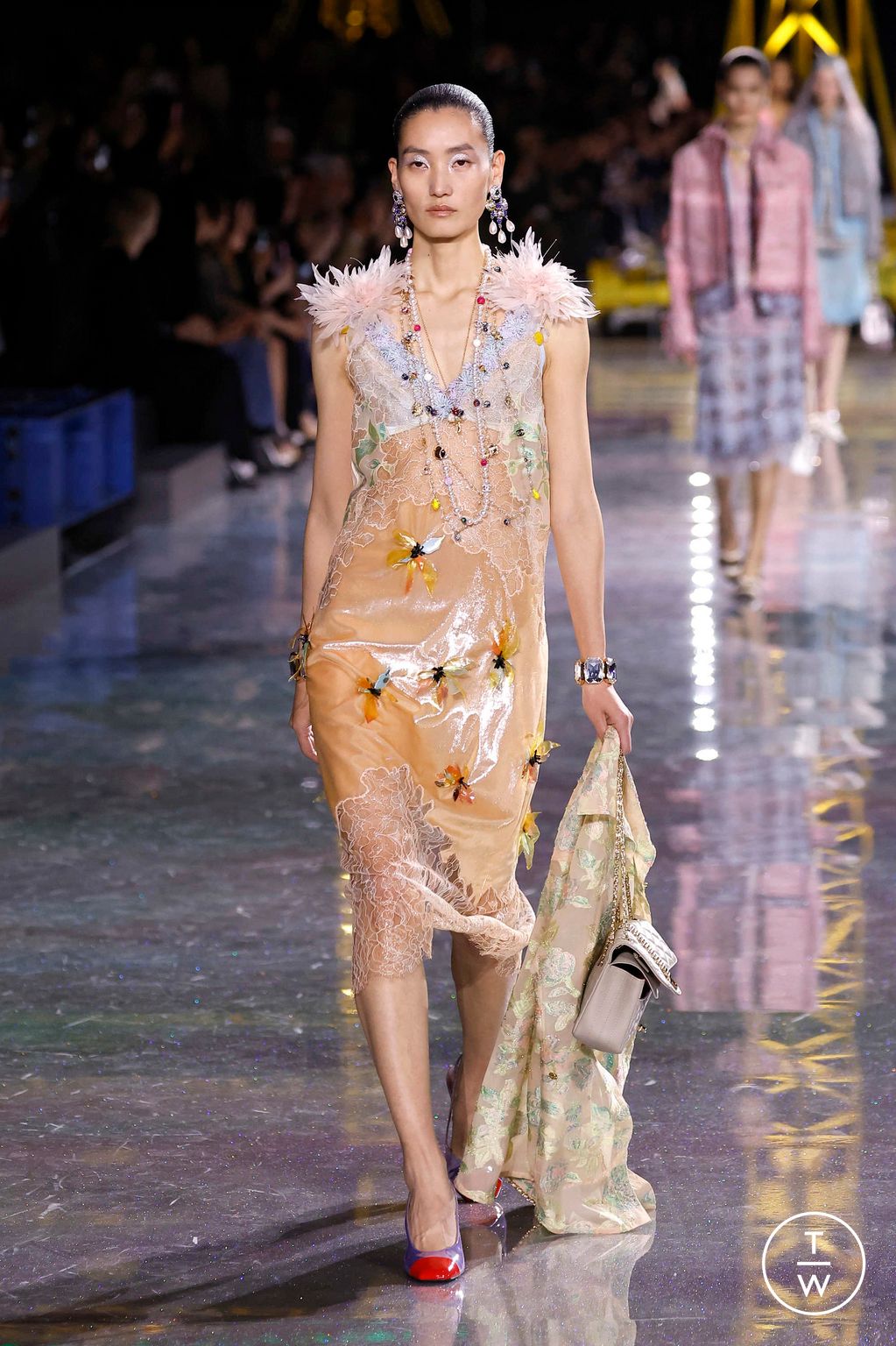 Fashion Week Paris Fall/Winter 2026 look 70 from the Chanel collection 女装