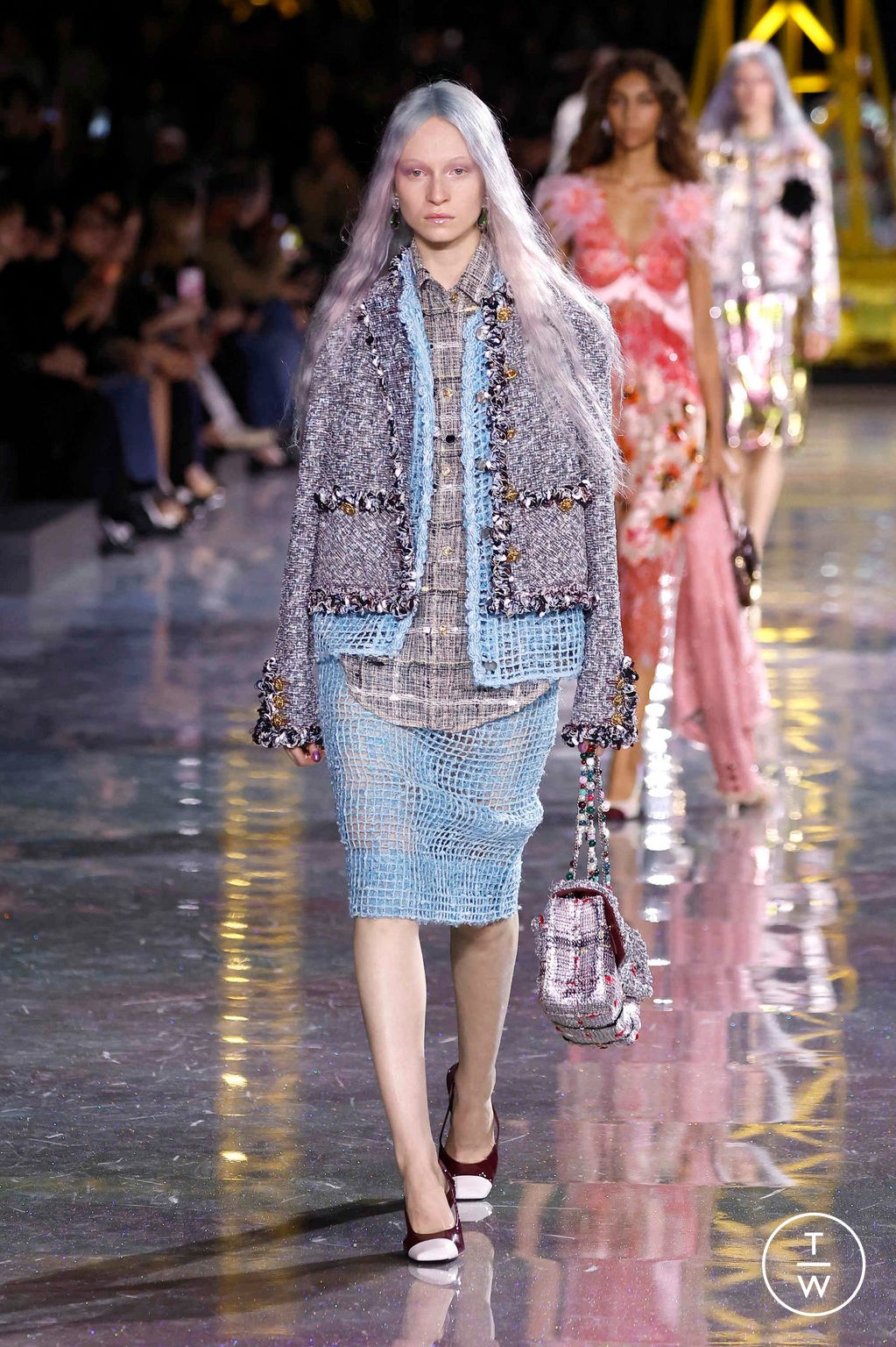 Fashion Week Paris Fall/Winter 2026 look 72 from the Chanel collection 女装