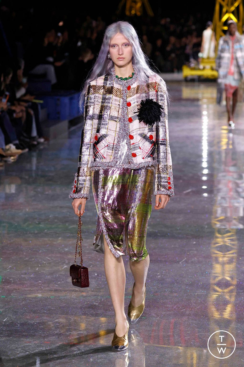 Fashion Week Paris Fall/Winter 2026 look 74 from the Chanel collection 女装