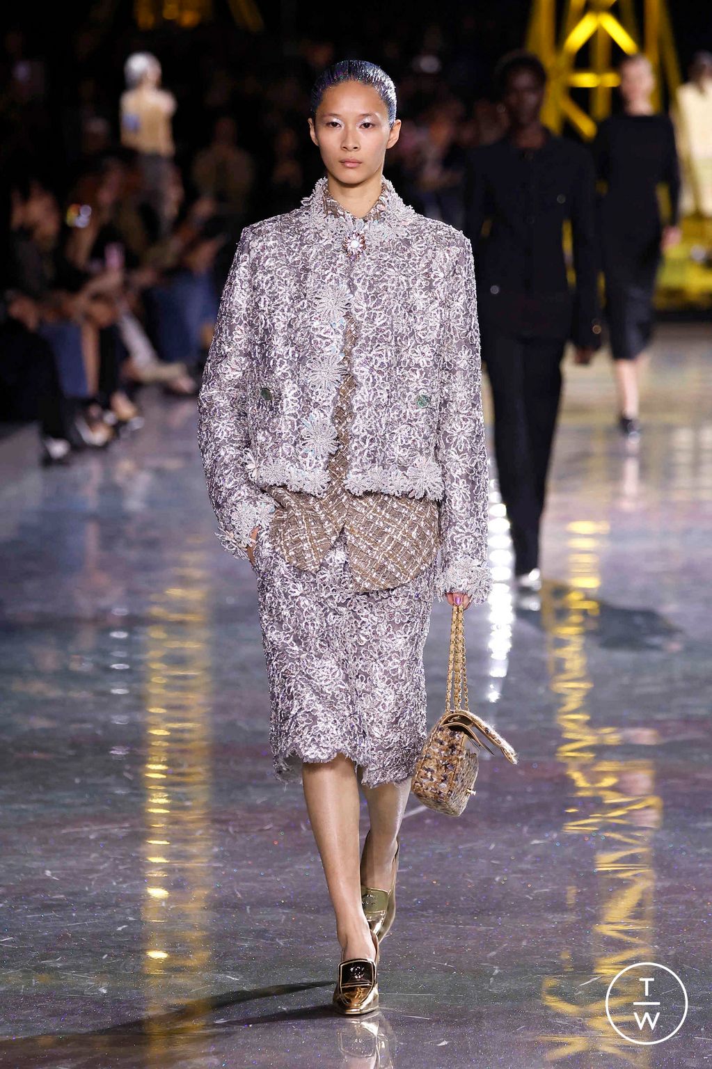 Fashion Week Paris Fall/Winter 2026 look 76 from the Chanel collection 女装
