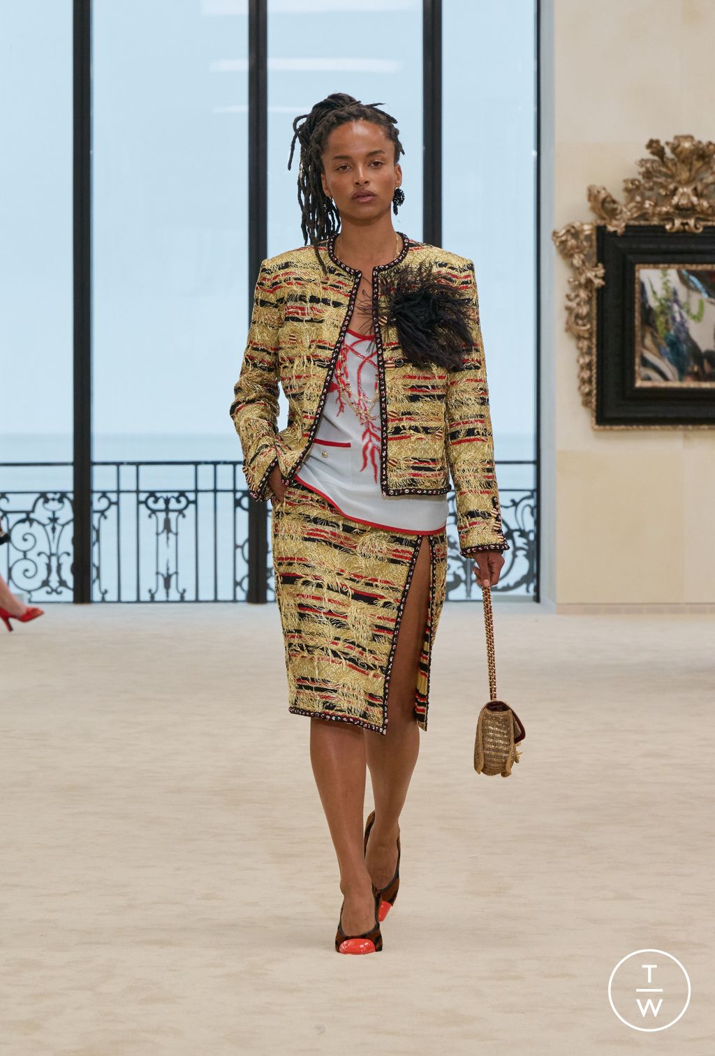 Fashion Week Paris Resort 2027 look 30 from the Chanel collection 女装