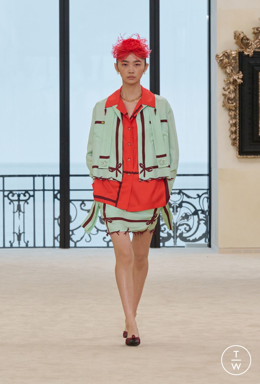 Fashion Week Paris Resort 2027 look 41 de la collection Chanel womenswear