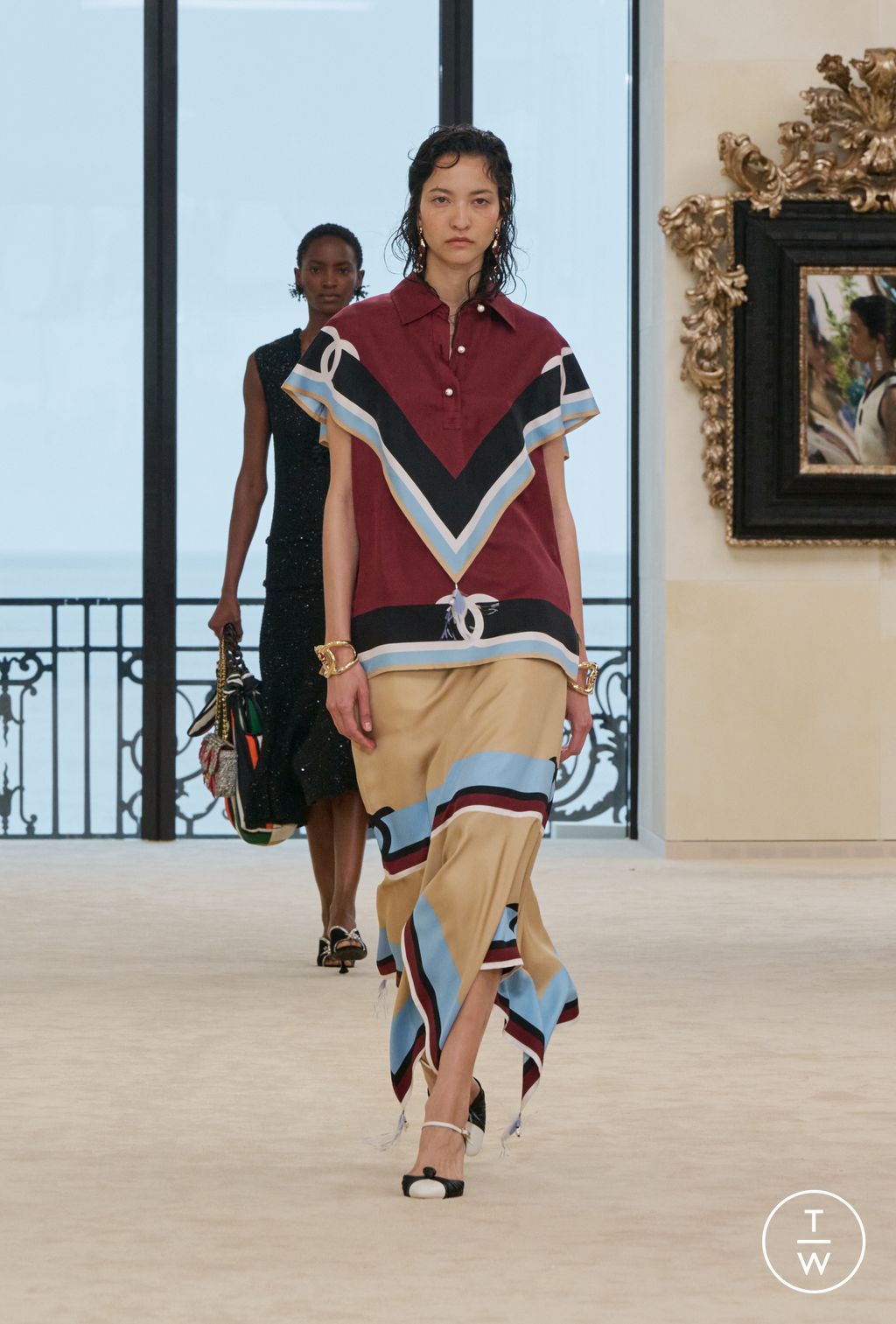 Fashion Week Paris Resort 2027 look 43 from the Chanel collection womenswear