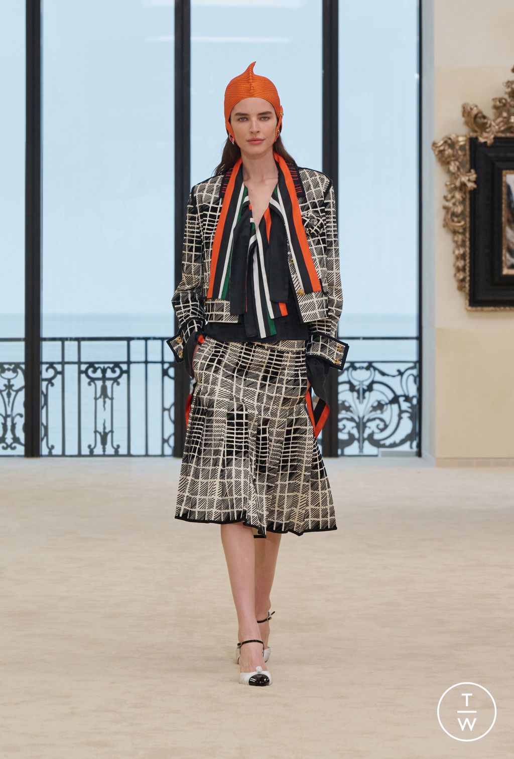 Fashion Week Paris Resort 2027 look 45 from the Chanel collection 女装