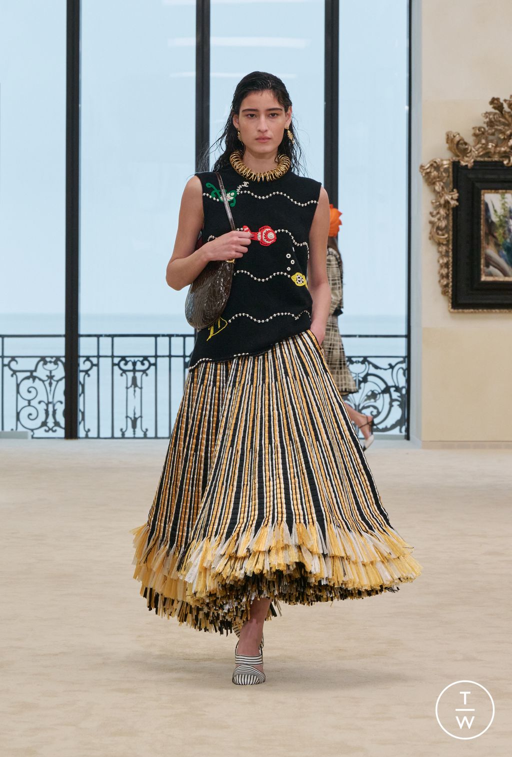 Fashion Week Paris Resort 2027 look 48 from the Chanel collection 女装