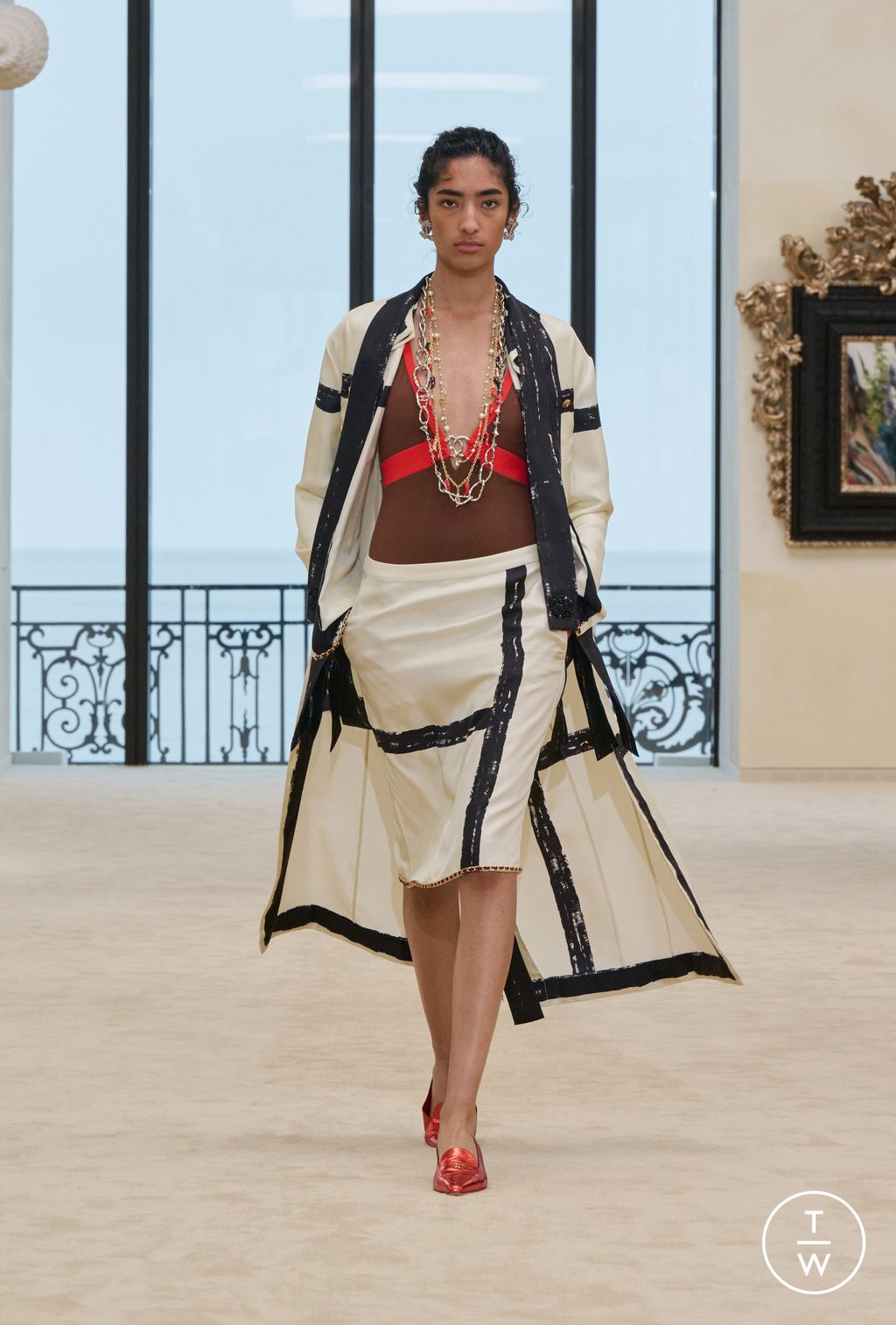 Fashion Week Paris Resort 2027 look 49 de la collection Chanel womenswear