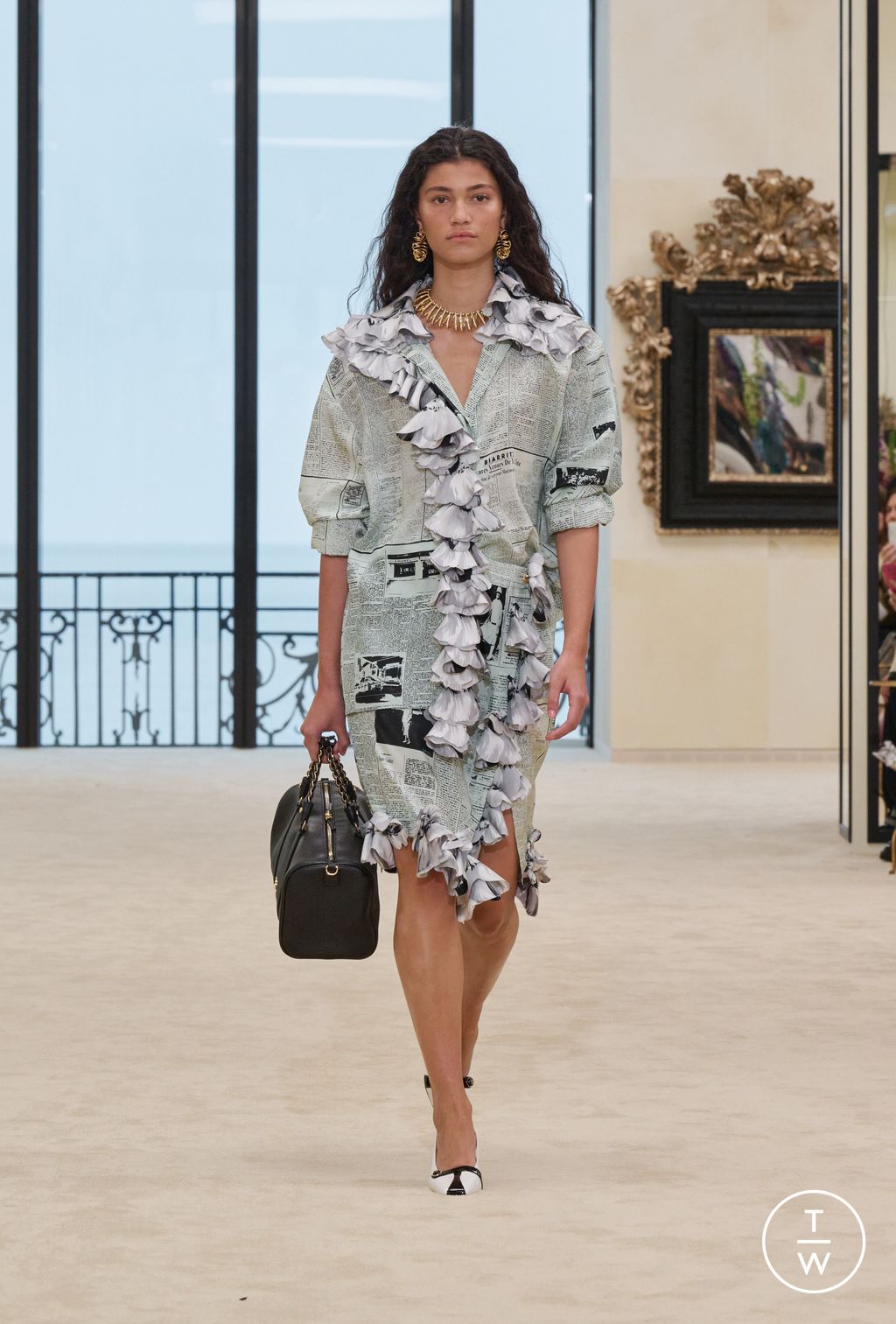 Fashion Week Paris Resort 2027 look 55 de la collection Chanel womenswear