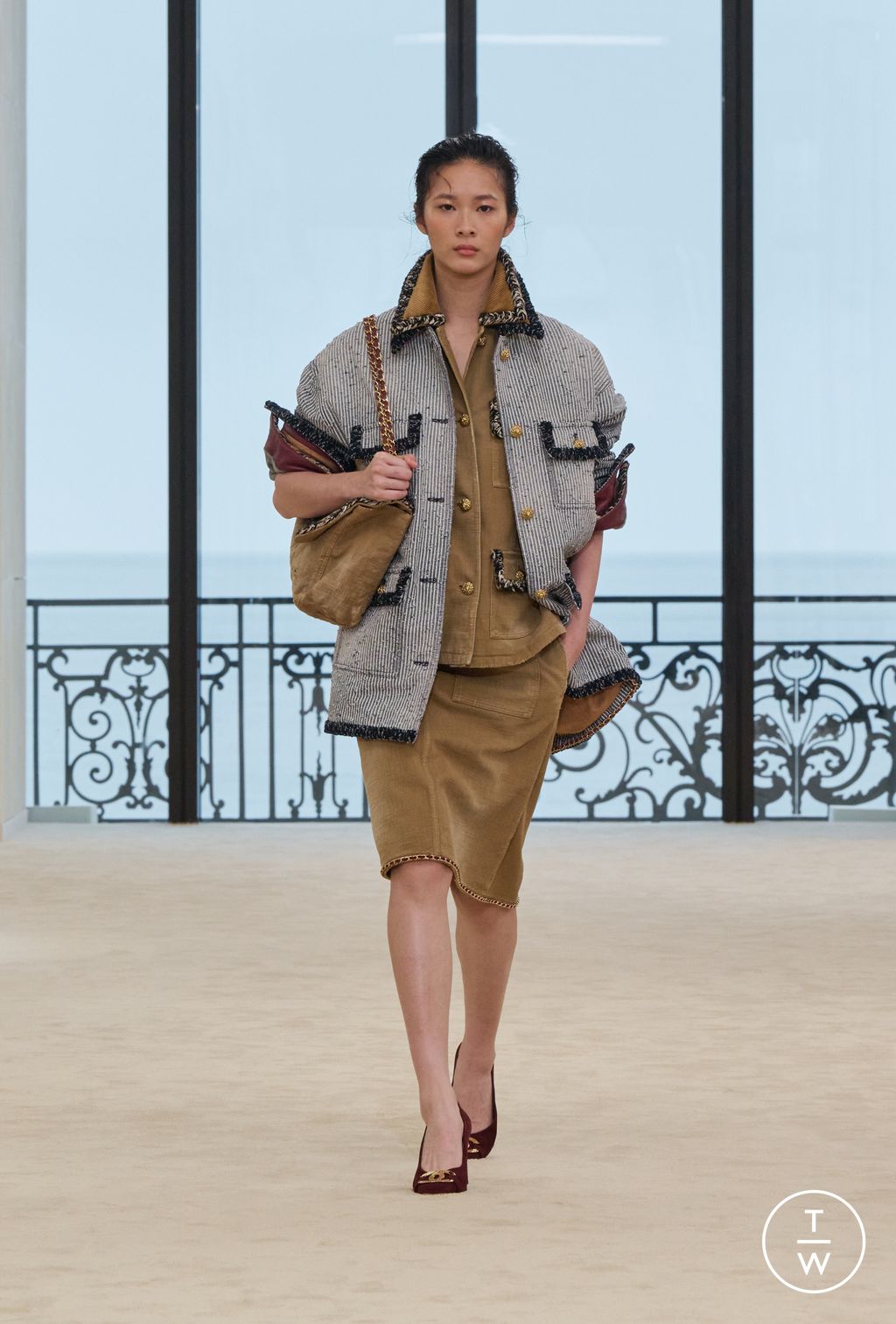 Fashion Week Paris Resort 2027 look 8 from the Chanel collection womenswear