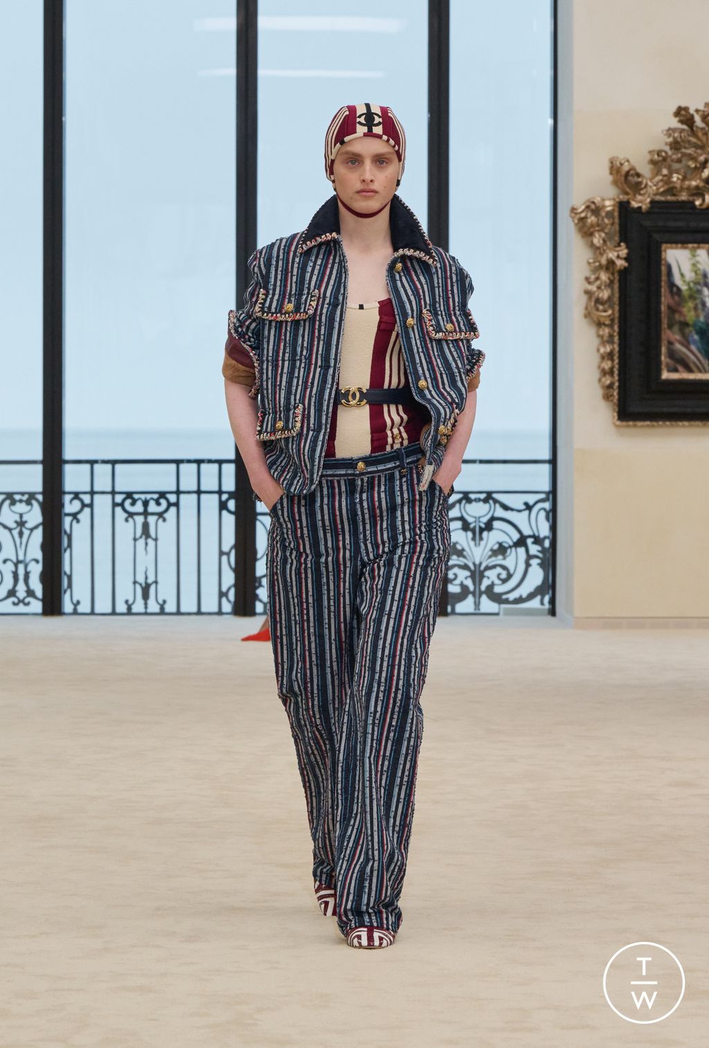 Fashion Week Paris Resort 2027 look 9 de la collection Chanel womenswear