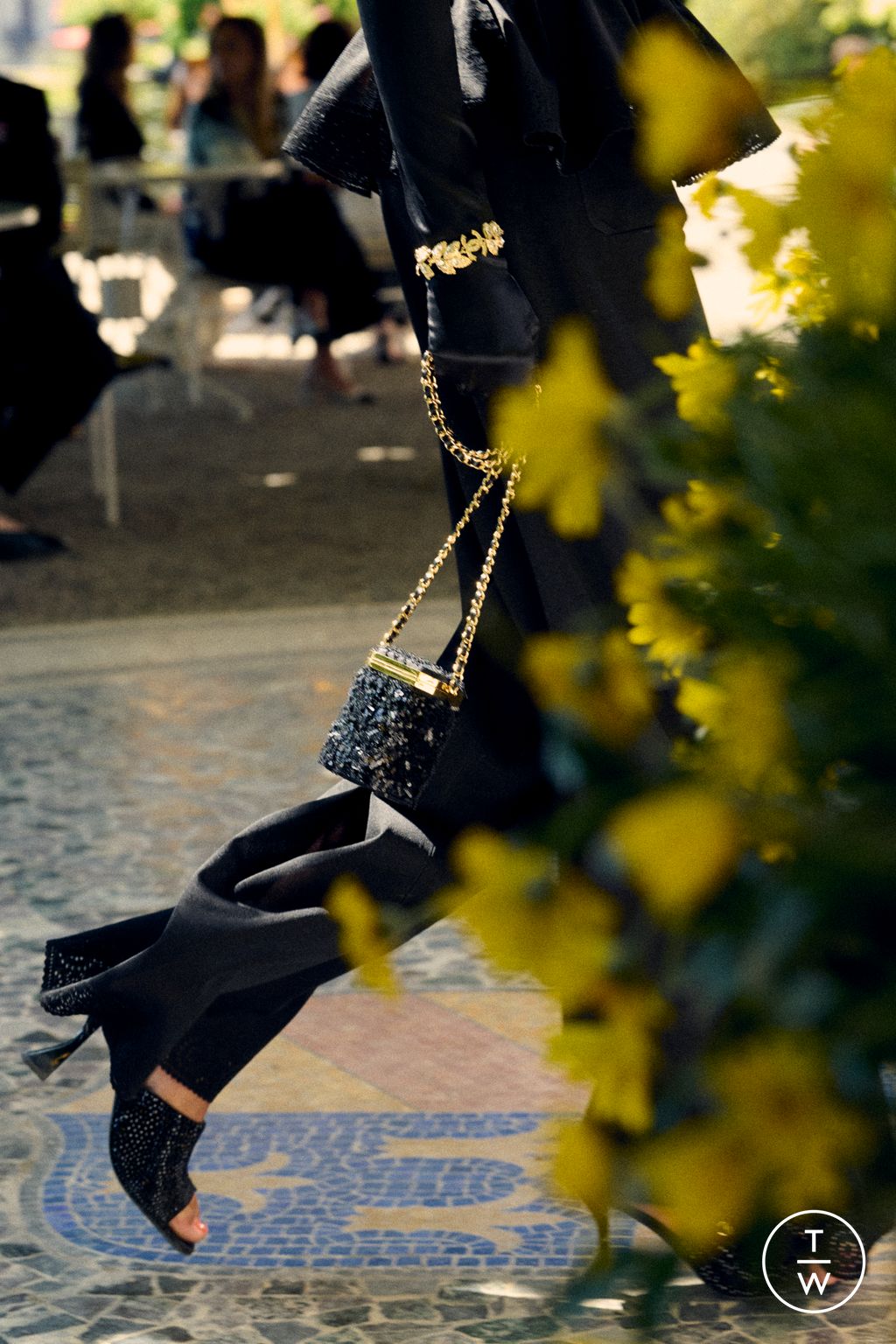 Fashion Week Paris Resort 2026 look 14 from the Chanel collection womenswear accessories