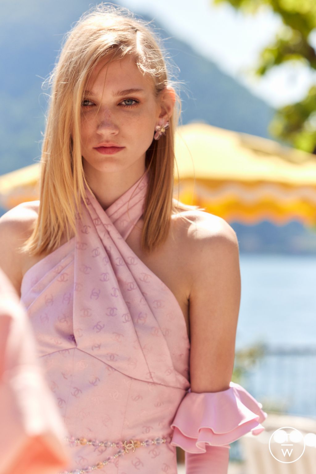 Fashion Week Paris Resort 2026 look 18 from the Chanel collection womenswear accessories