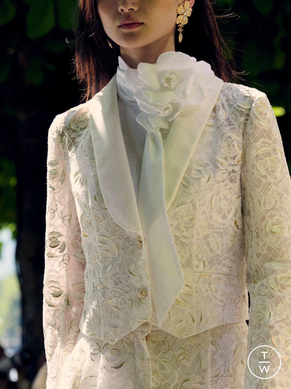 Fashion Week Paris Resort 2026 look 8 from the Chanel collection womenswear accessories