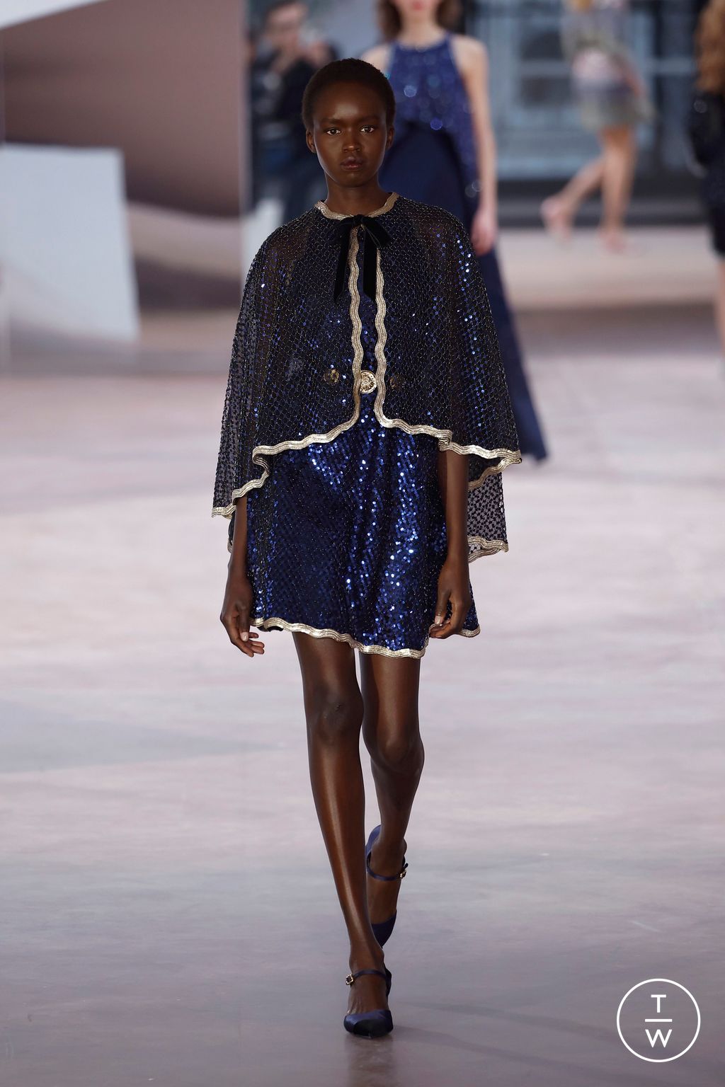 Fashion Week Paris Spring/Summer 2025 look 89 from the Chanel collection couture