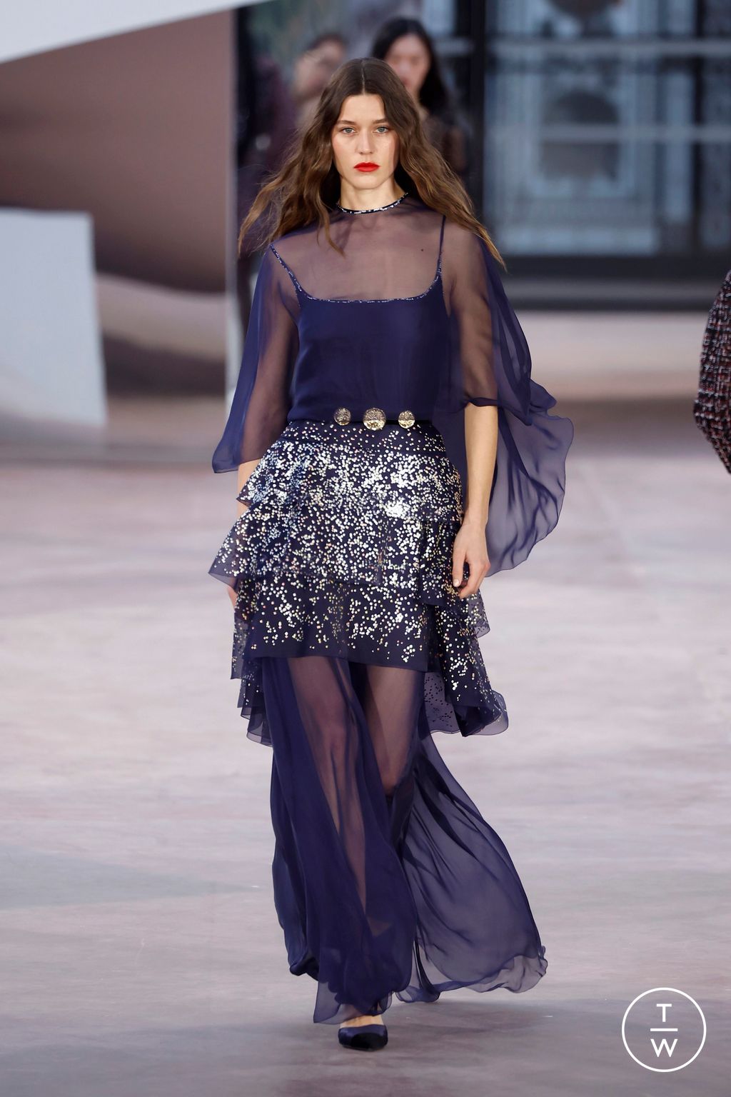 Fashion Week Paris Spring/Summer 2025 look 93 from the Chanel collection 高级定制