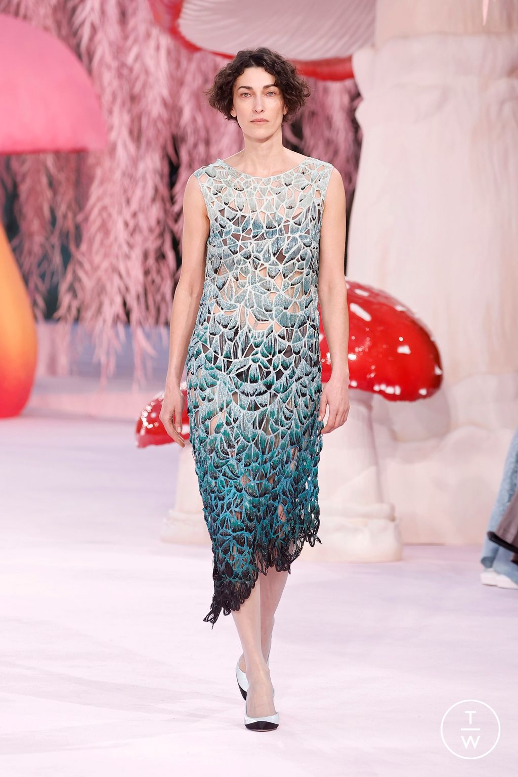 Fashion Week Paris Spring/Summer 2026 look 19 from the Chanel collection 高级定制