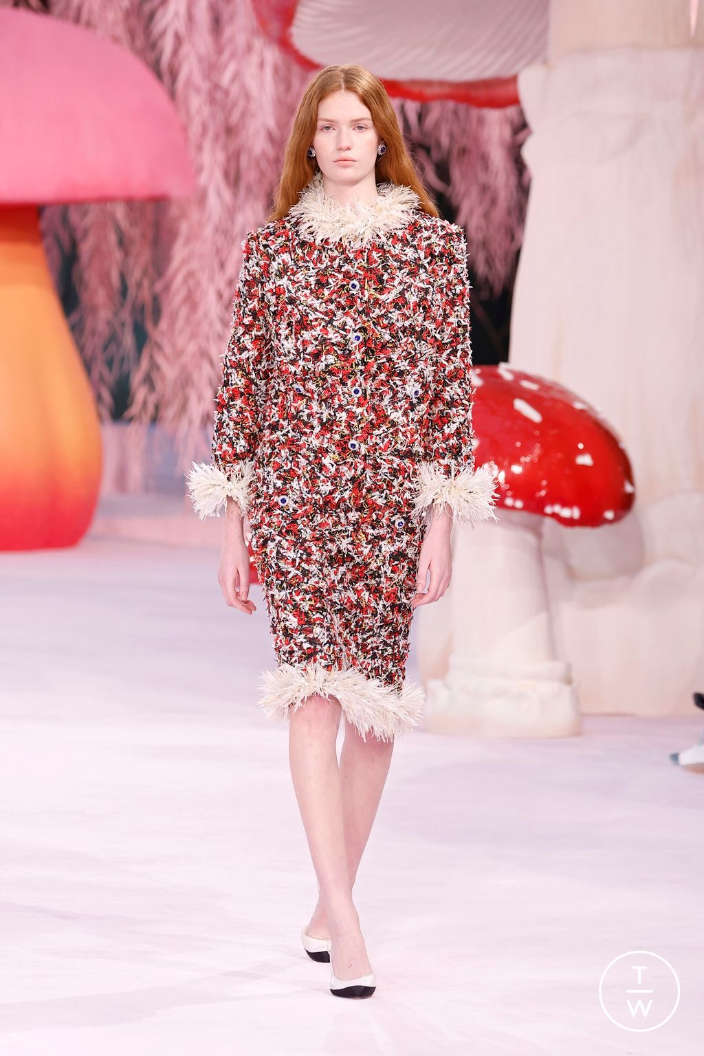 Fashion Week Paris Spring/Summer 2026 look 21 from the Chanel collection 高级定制