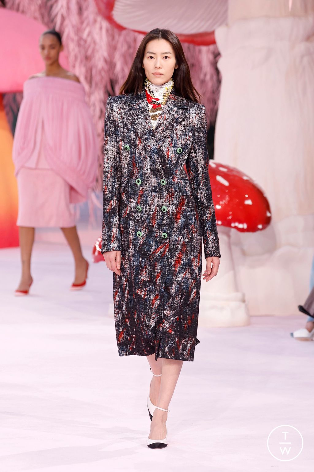 Fashion Week Paris Spring/Summer 2026 look 39 from the Chanel collection 高级定制
