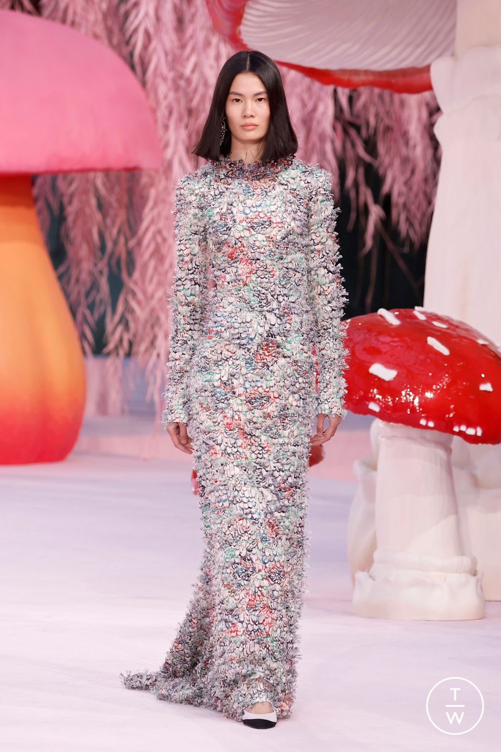 Fashion Week Paris Spring/Summer 2026 look 41 from the Chanel collection 高级定制