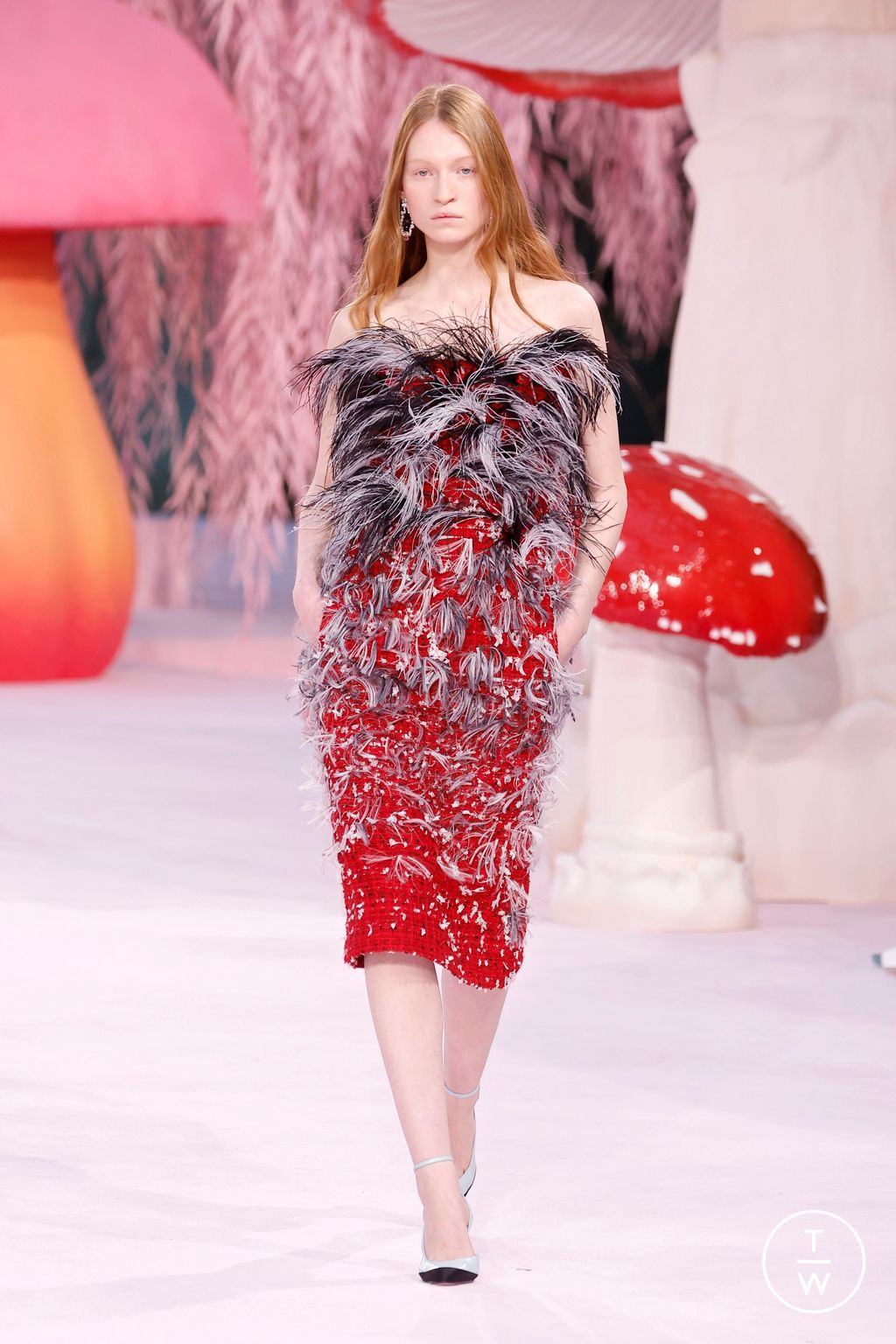 Fashion Week Paris Spring/Summer 2026 look 47 from the Chanel collection 高级定制