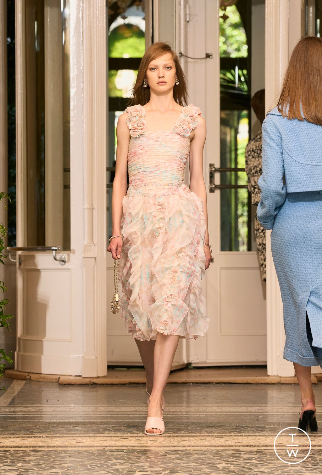 Fashion Week Paris Resort 2026 look 46 from the Chanel collection womenswear