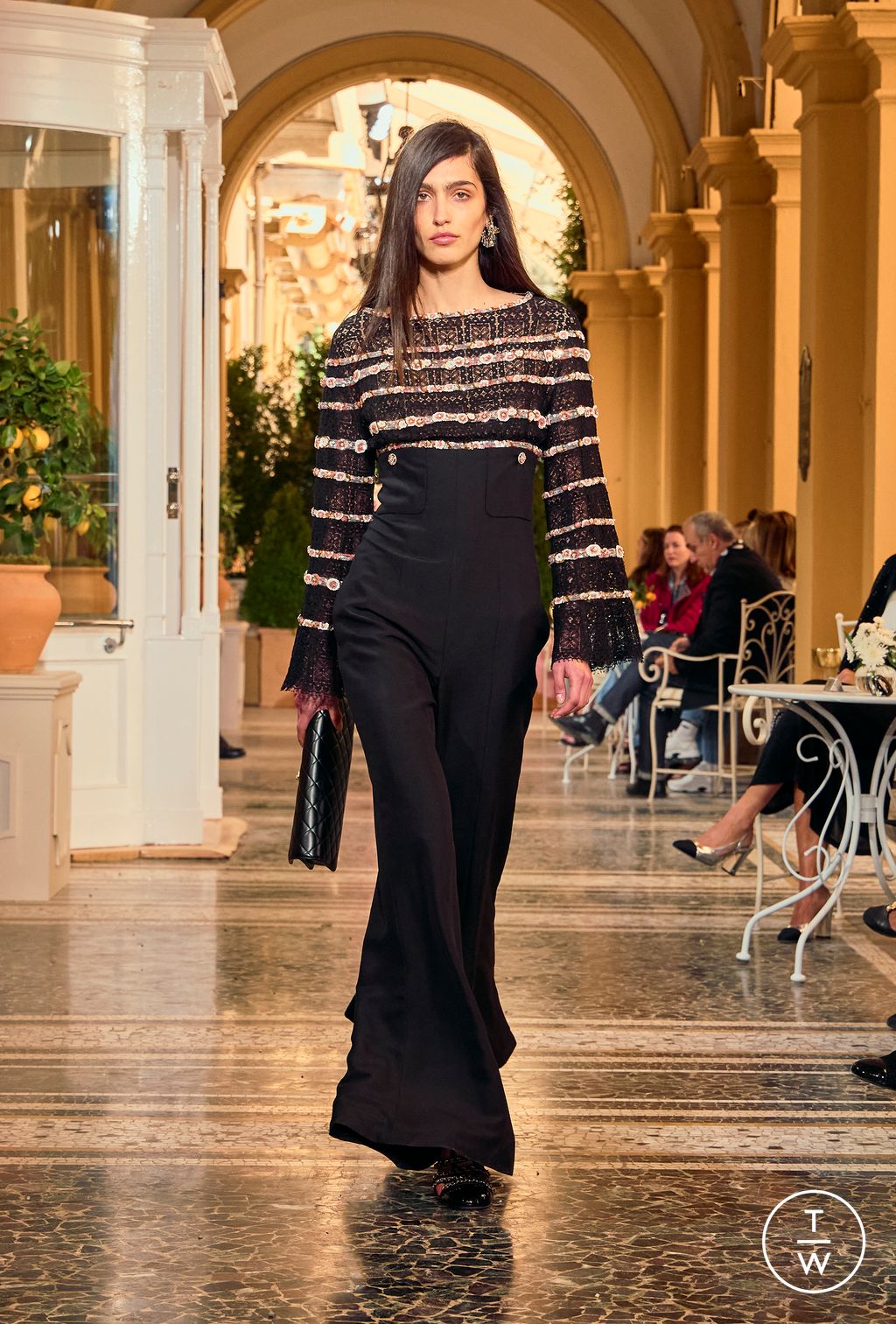 Fashion Week Paris Resort 2026 look 53 from the Chanel collection womenswear