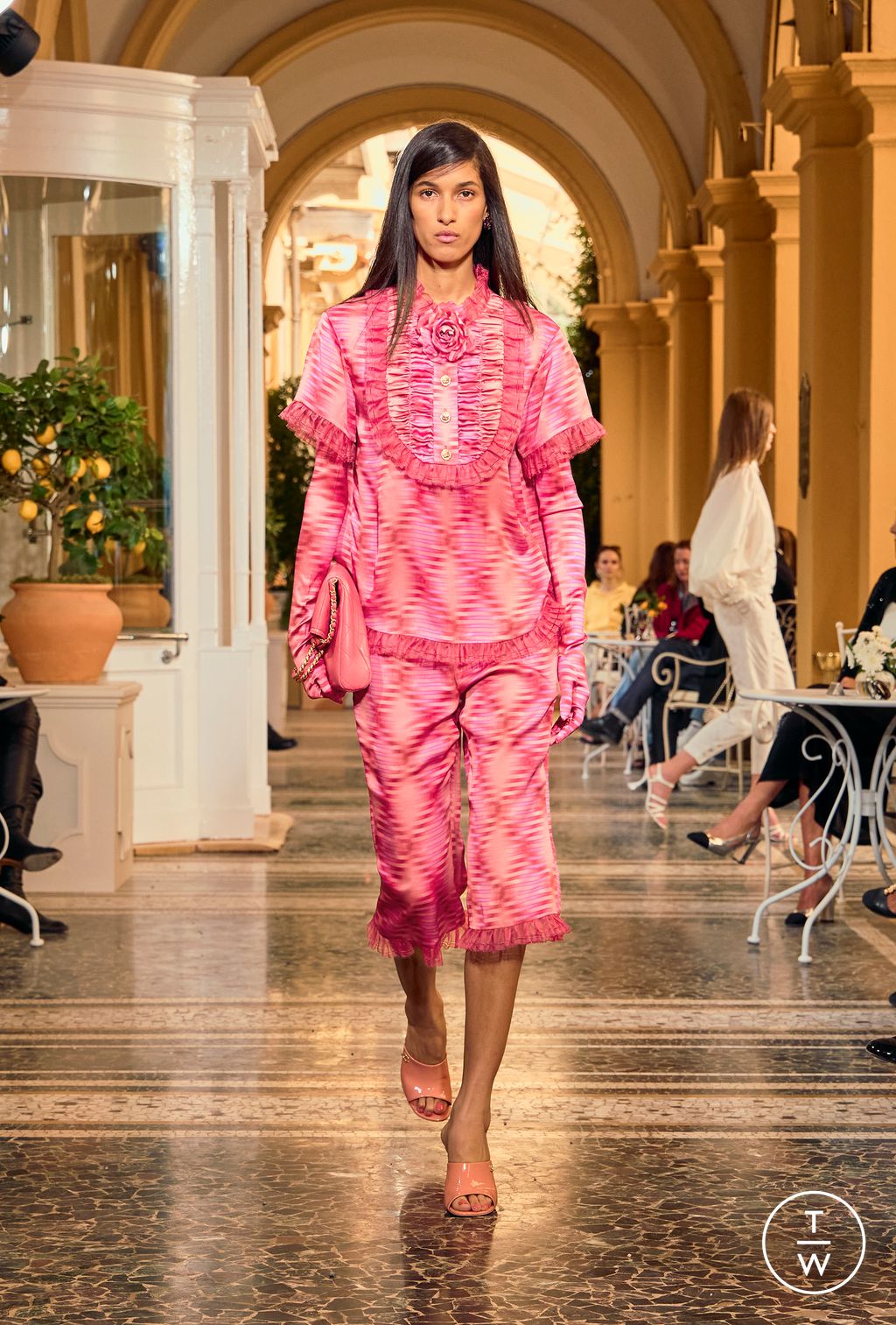 Fashion Week Paris Resort 2026 look 56 from the Chanel collection womenswear