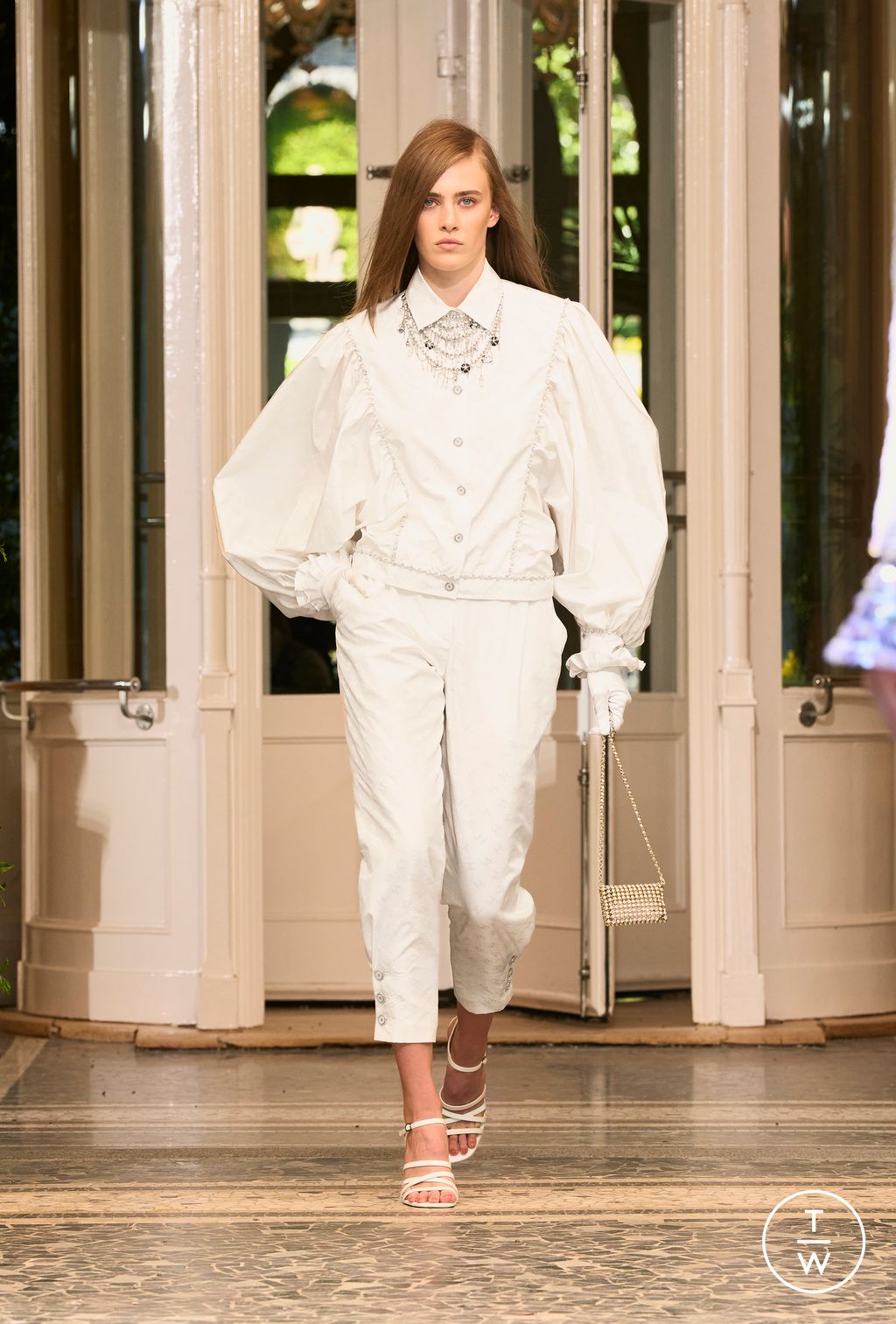 Fashion Week Paris Resort 2026 look 61 from the Chanel collection womenswear