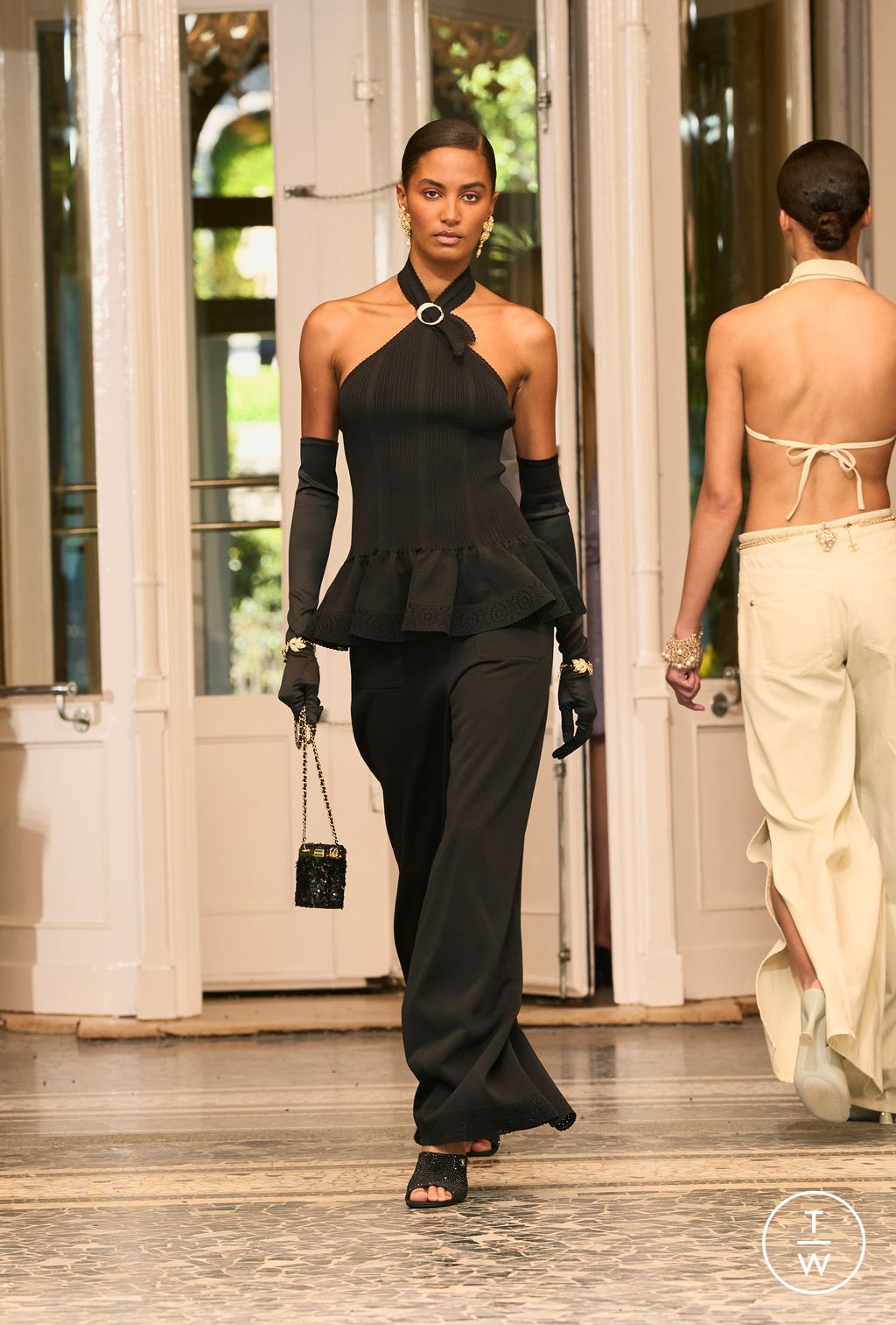 Fashion Week Paris Resort 2026 look 62 from the Chanel collection 女装