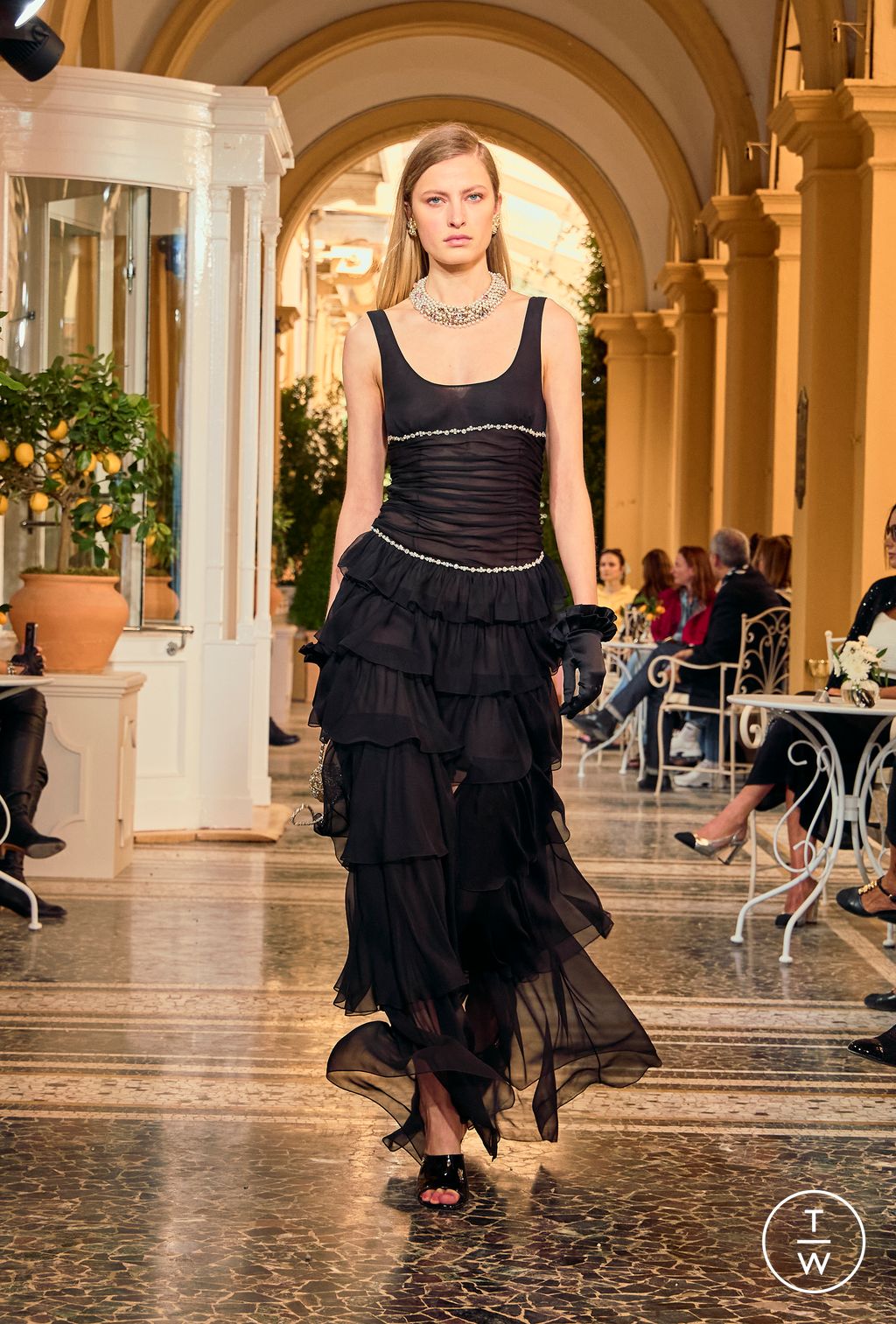 Fashion Week Paris Resort 2026 look 64 from the Chanel collection 女装