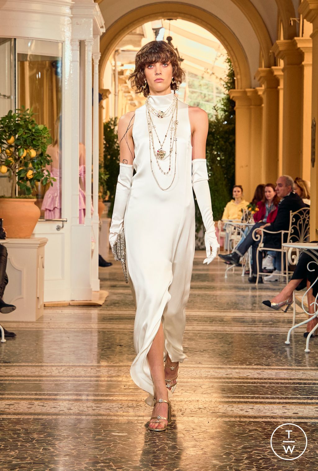 Fashion Week Paris Resort 2026 look 69 from the Chanel collection womenswear