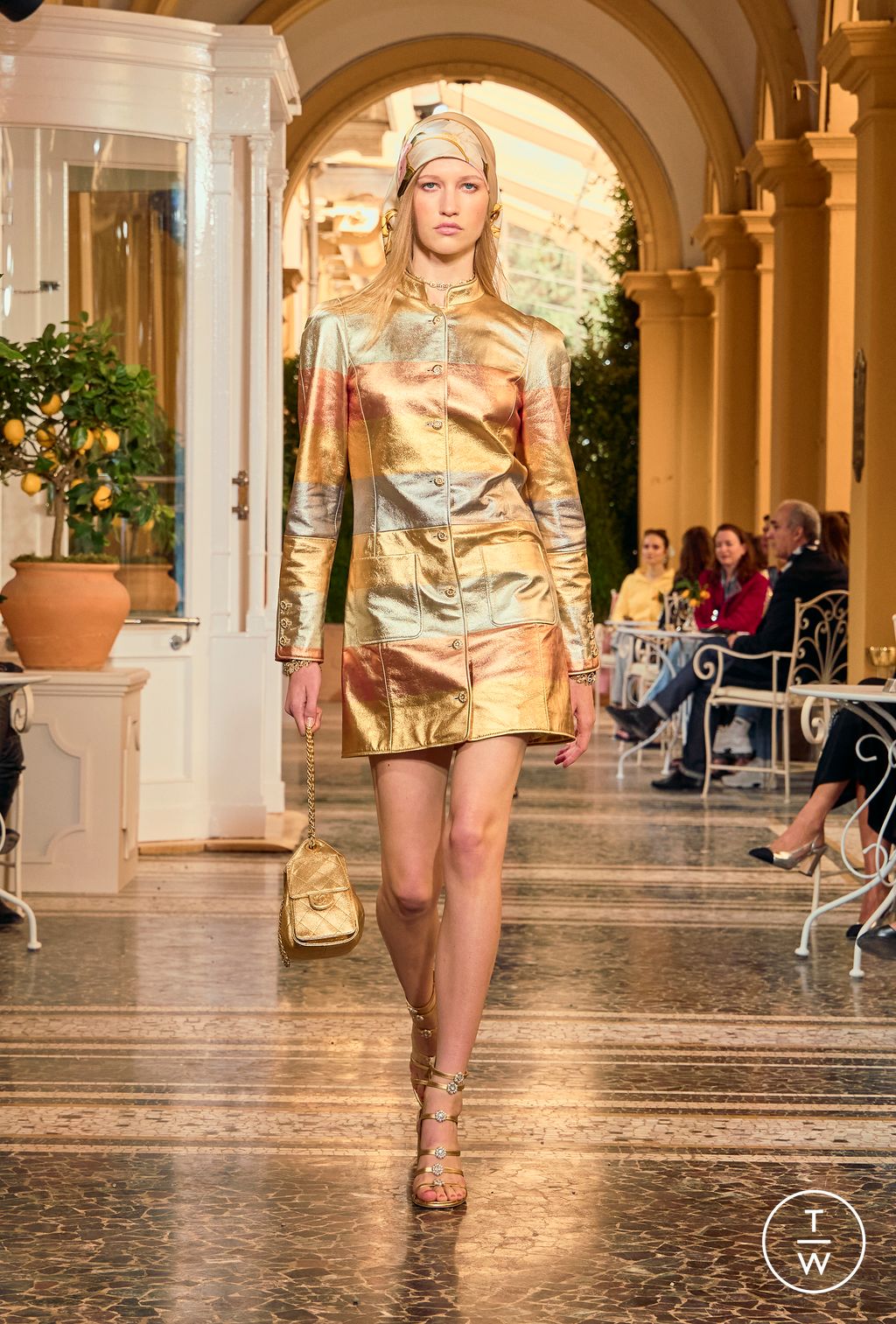 Fashion Week Paris Resort 2026 look 9 from the Chanel collection womenswear