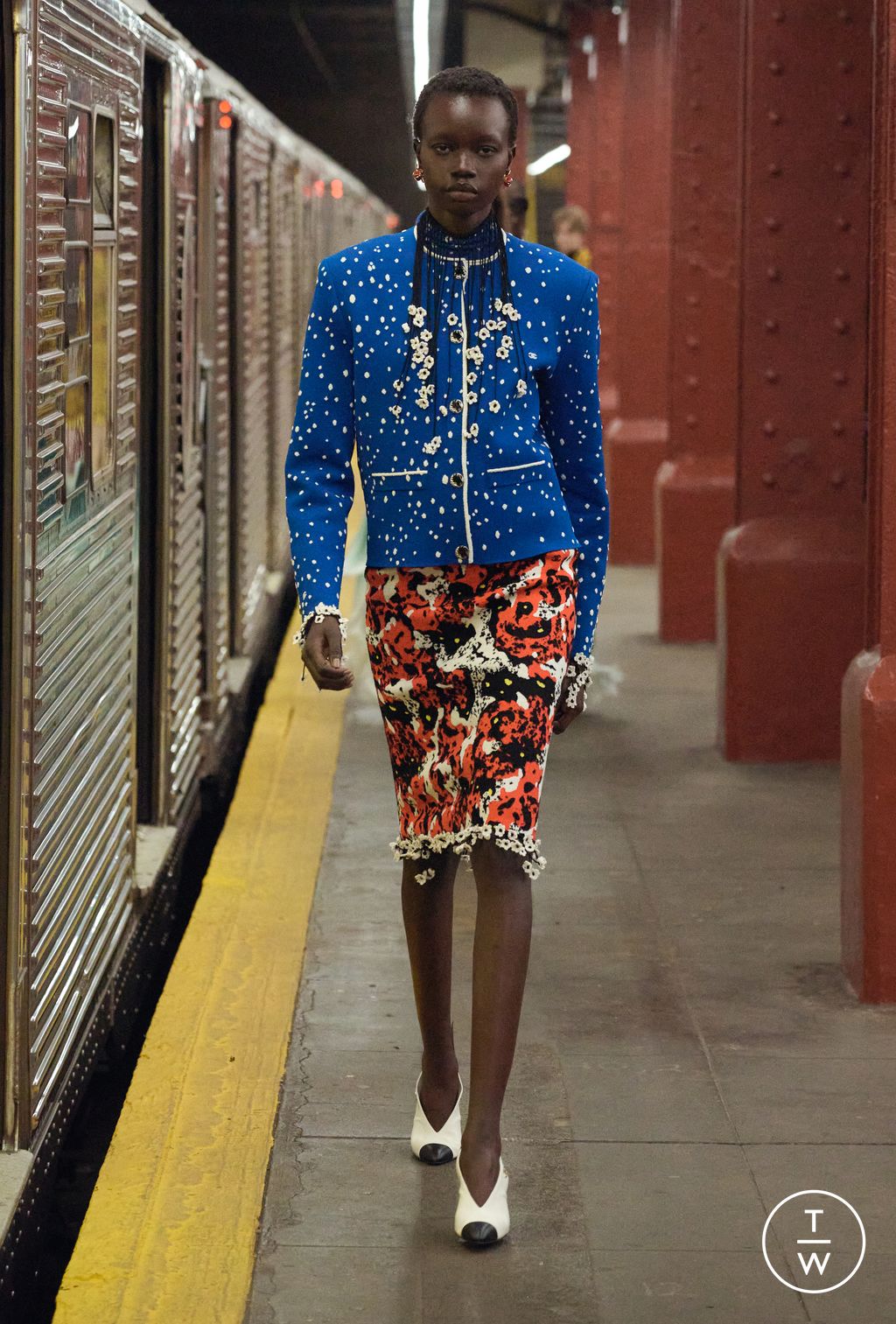 Fashion Week Paris Pre-Fall 2026 look 12 de la collection Chanel womenswear